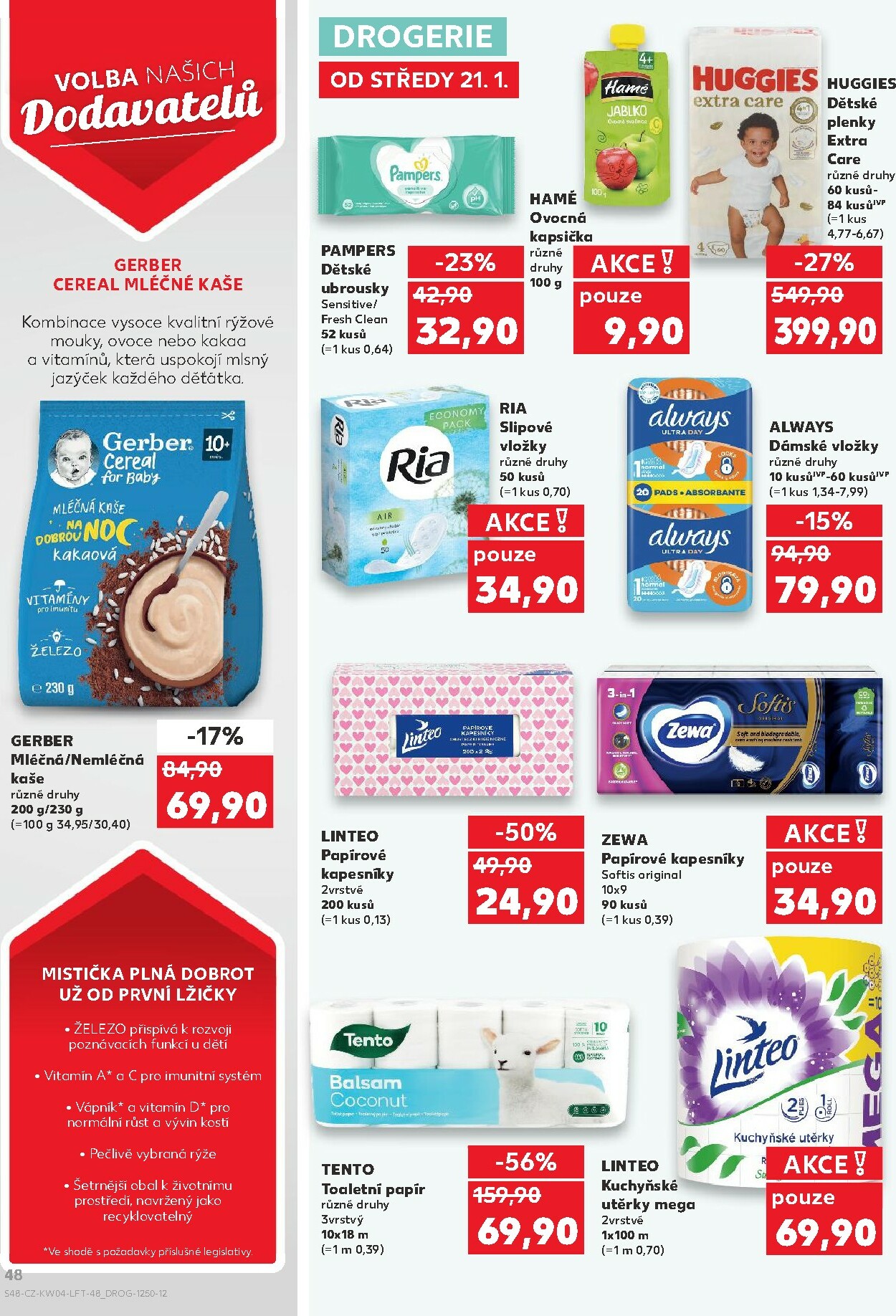 kaufland - Aktuální leták Kaufland - Brno od 21.01. do 27.01. - page: 48