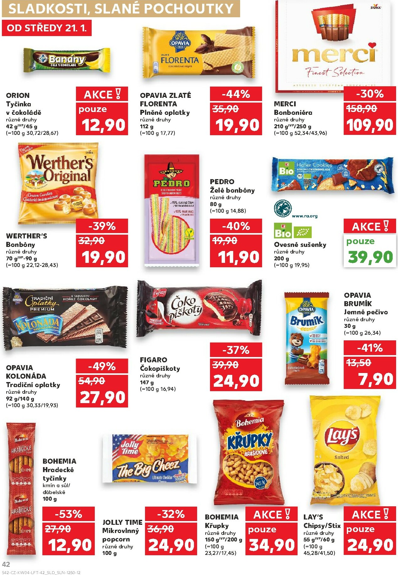 kaufland - Aktuální leták Kaufland - Brno od 21.01. do 27.01. - page: 42