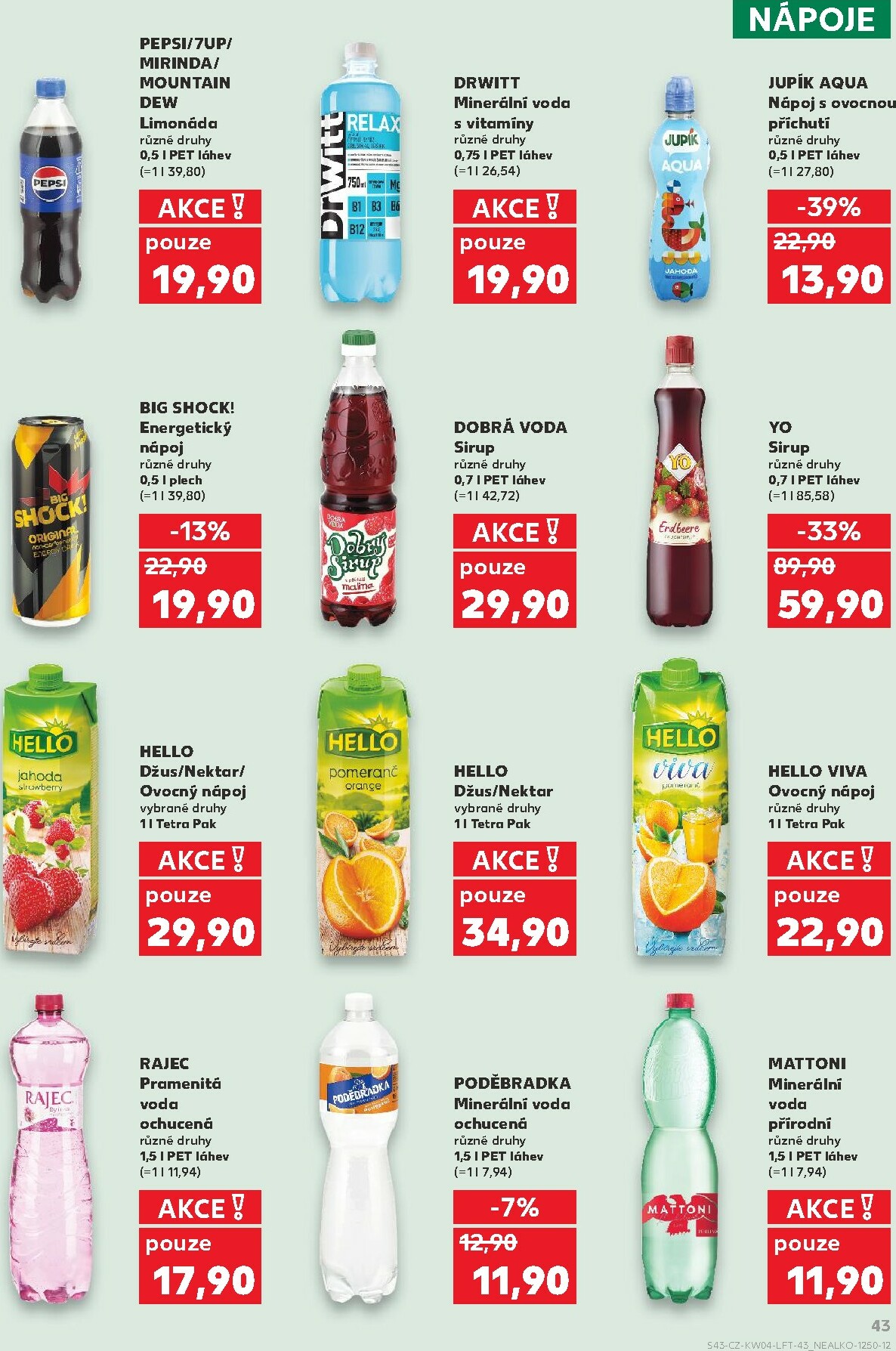 kaufland - Aktuální leták Kaufland - Ostrava od 21.01. do 27.01. - page: 43