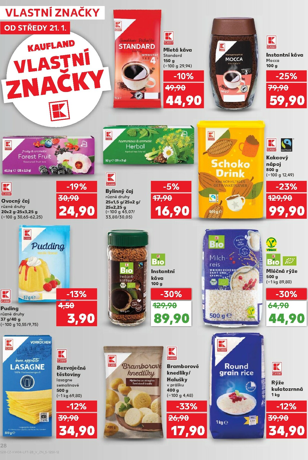 kaufland - Aktuální leták Kaufland - Ostrava od 21.01. do 27.01. - page: 28