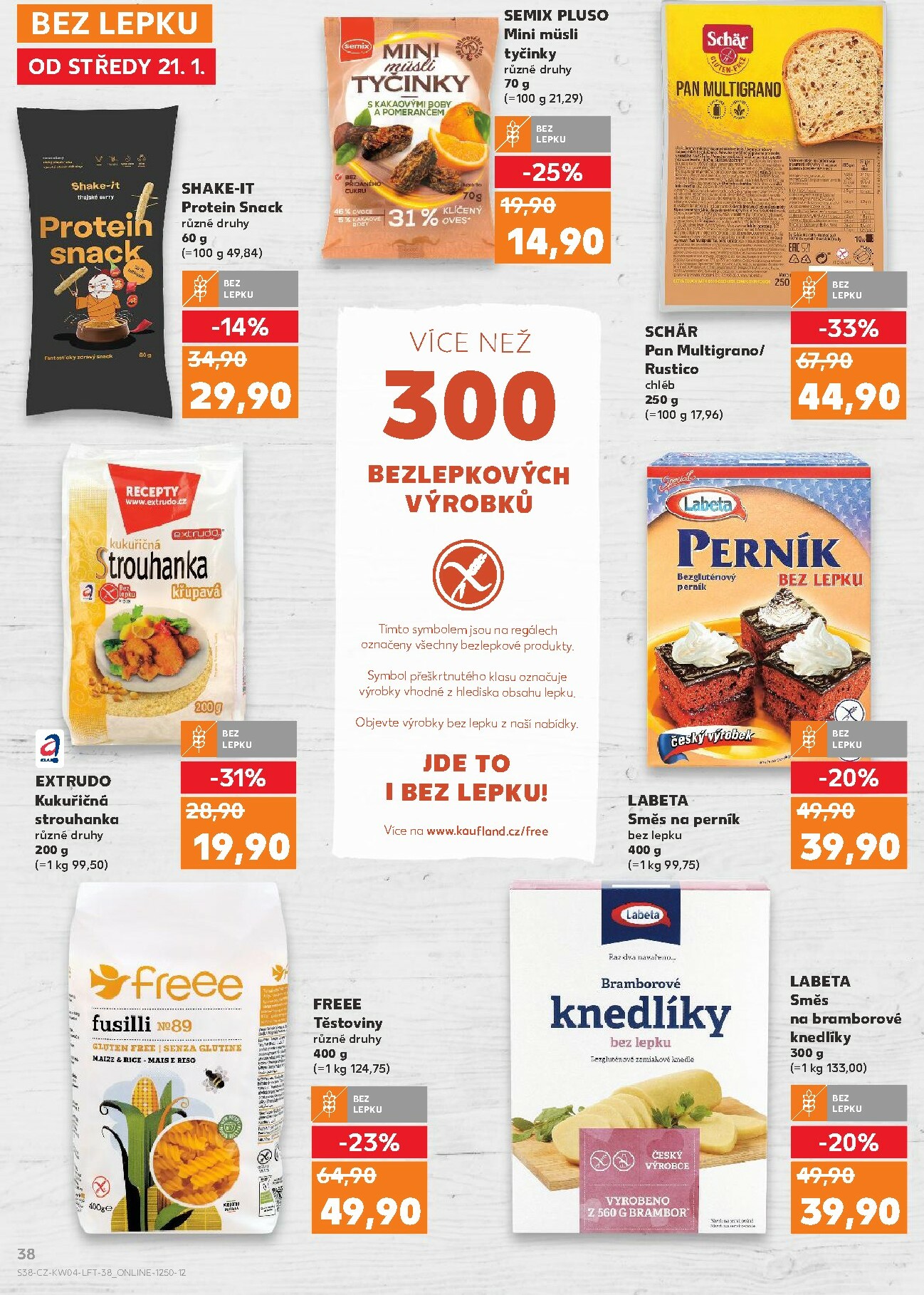 kaufland - Aktuální leták Kaufland - Ostrava od 21.01. do 27.01. - page: 38