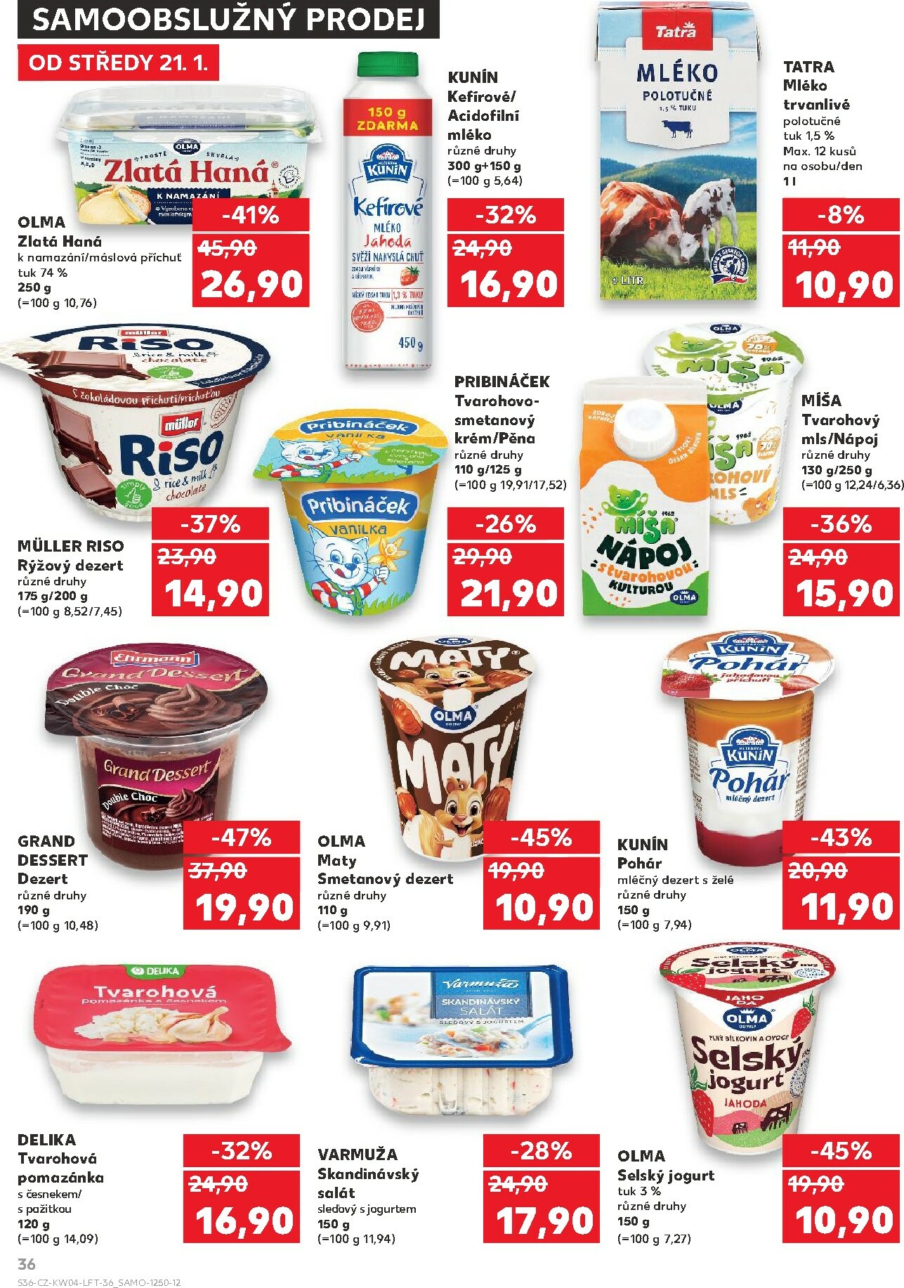 kaufland - Aktuální leták Kaufland - Ostrava od 21.01. do 27.01. - page: 36