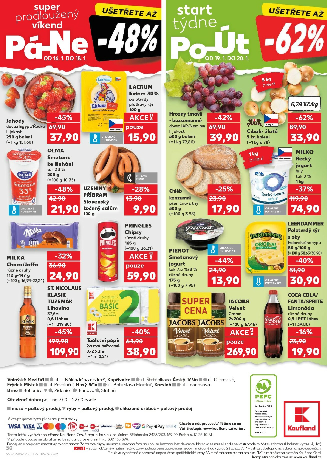 kaufland - Aktuální leták Kaufland - Brno od 14.01. do 20.01. - page: 50
