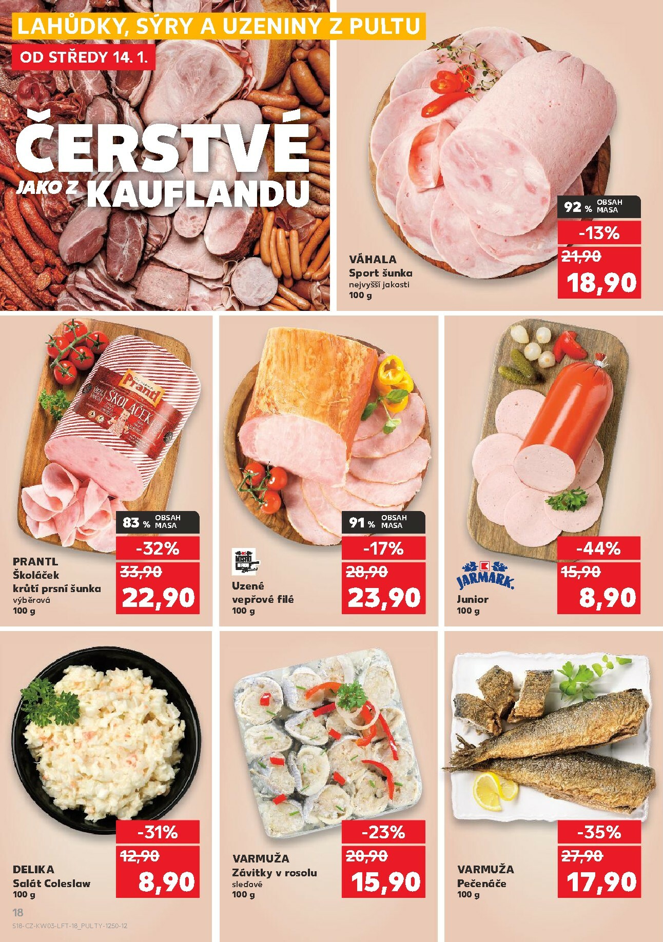 kaufland - Aktuální leták Kaufland - Brno od 14.01. do 20.01. - page: 18