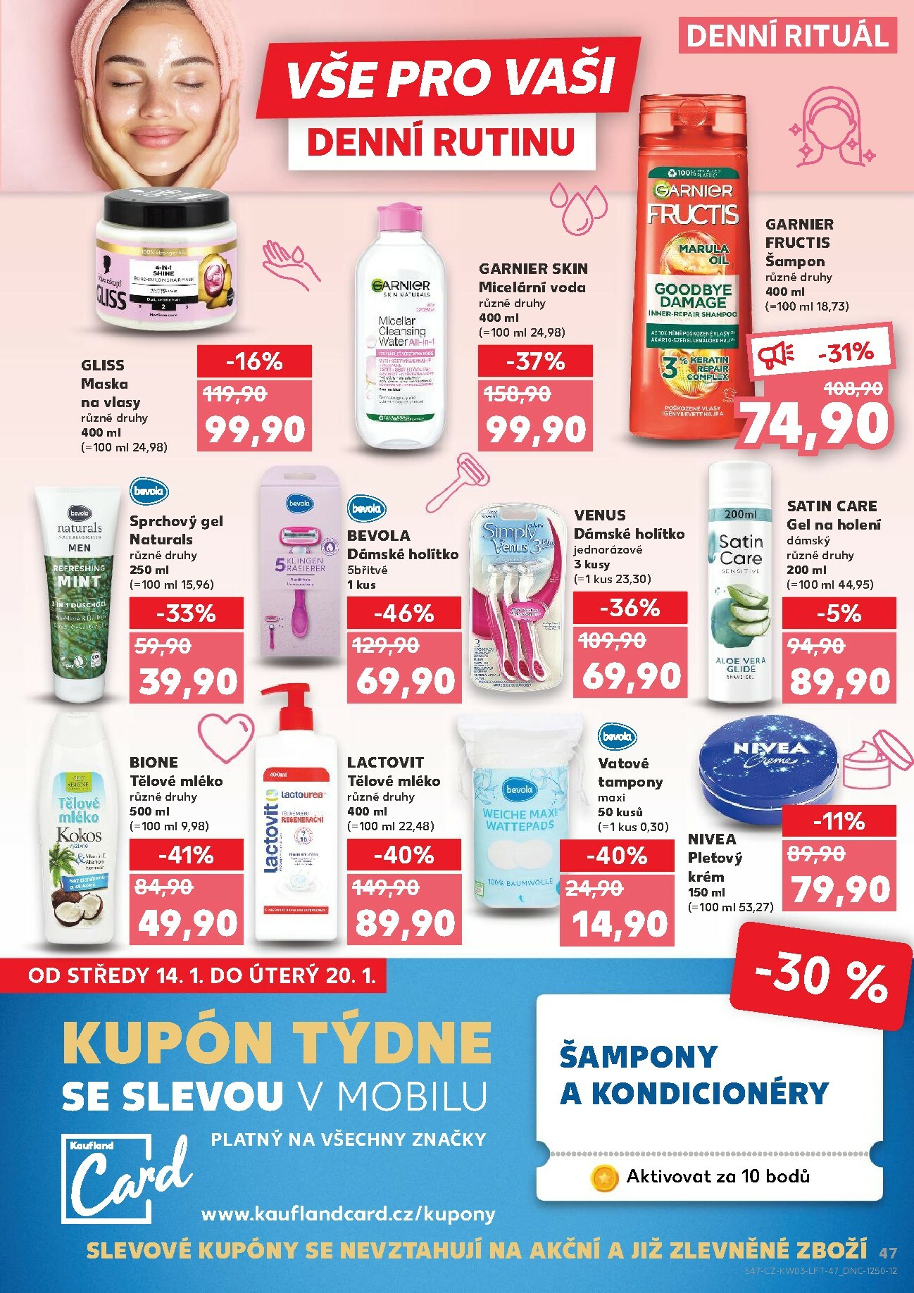 kaufland - Aktuální leták Kaufland - Kolín od 14.01. do 20.01. - page: 47