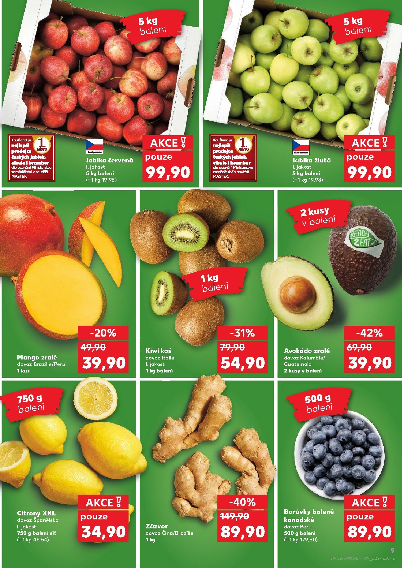 kaufland - Aktuální leták Kaufland - Kolín od 14.01. do 20.01. - page: 9