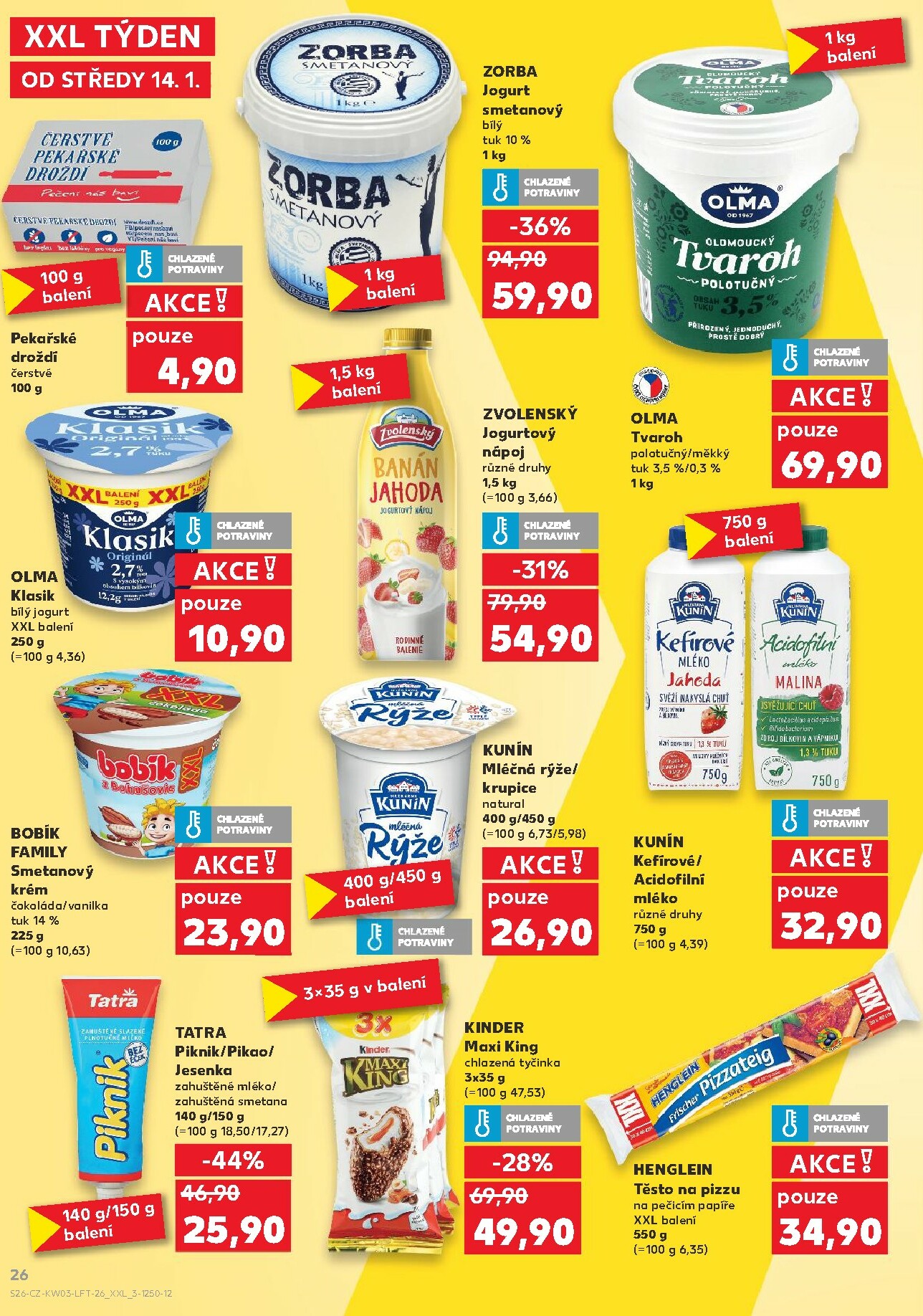 kaufland - Aktuální leták Kaufland - Kolín od 14.01. do 20.01. - page: 26