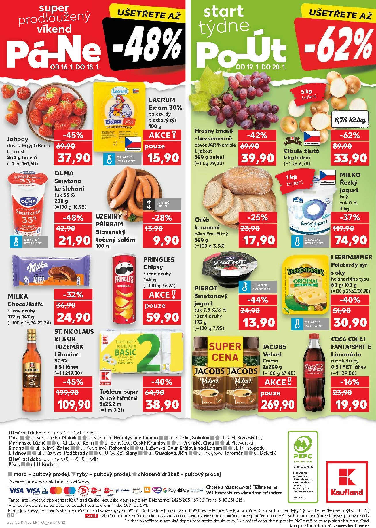 kaufland - Aktuální leták Kaufland - Kolín od 14.01. do 20.01. - page: 50