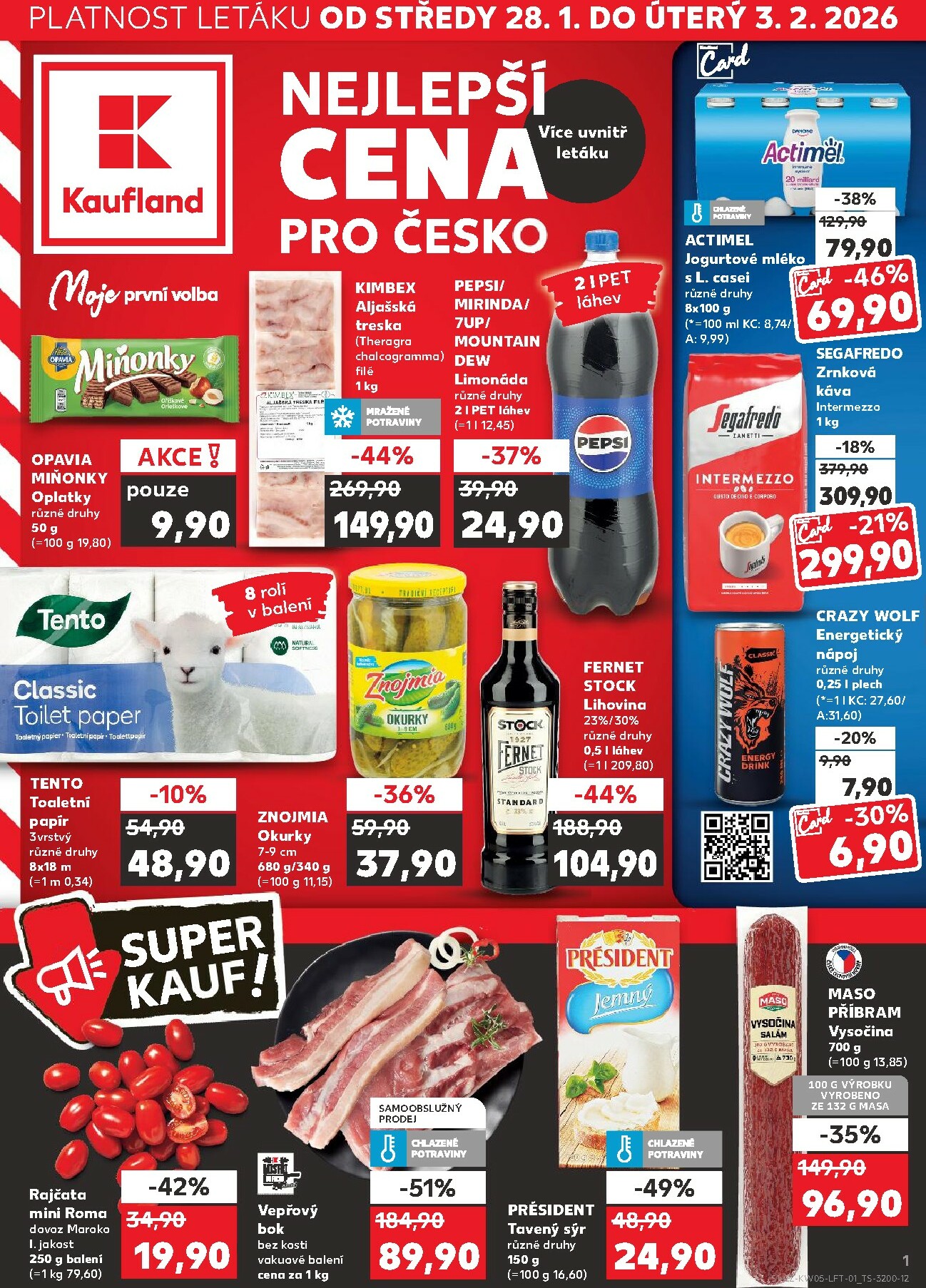 kaufland - Kaufland - Brno leták platný od 28.01. do 03.02.
