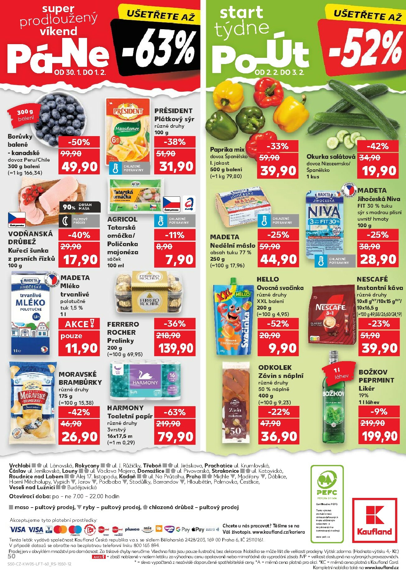 kaufland - Kaufland - Praha 4 leták platný od 28.01. do 03.02. - page: 50