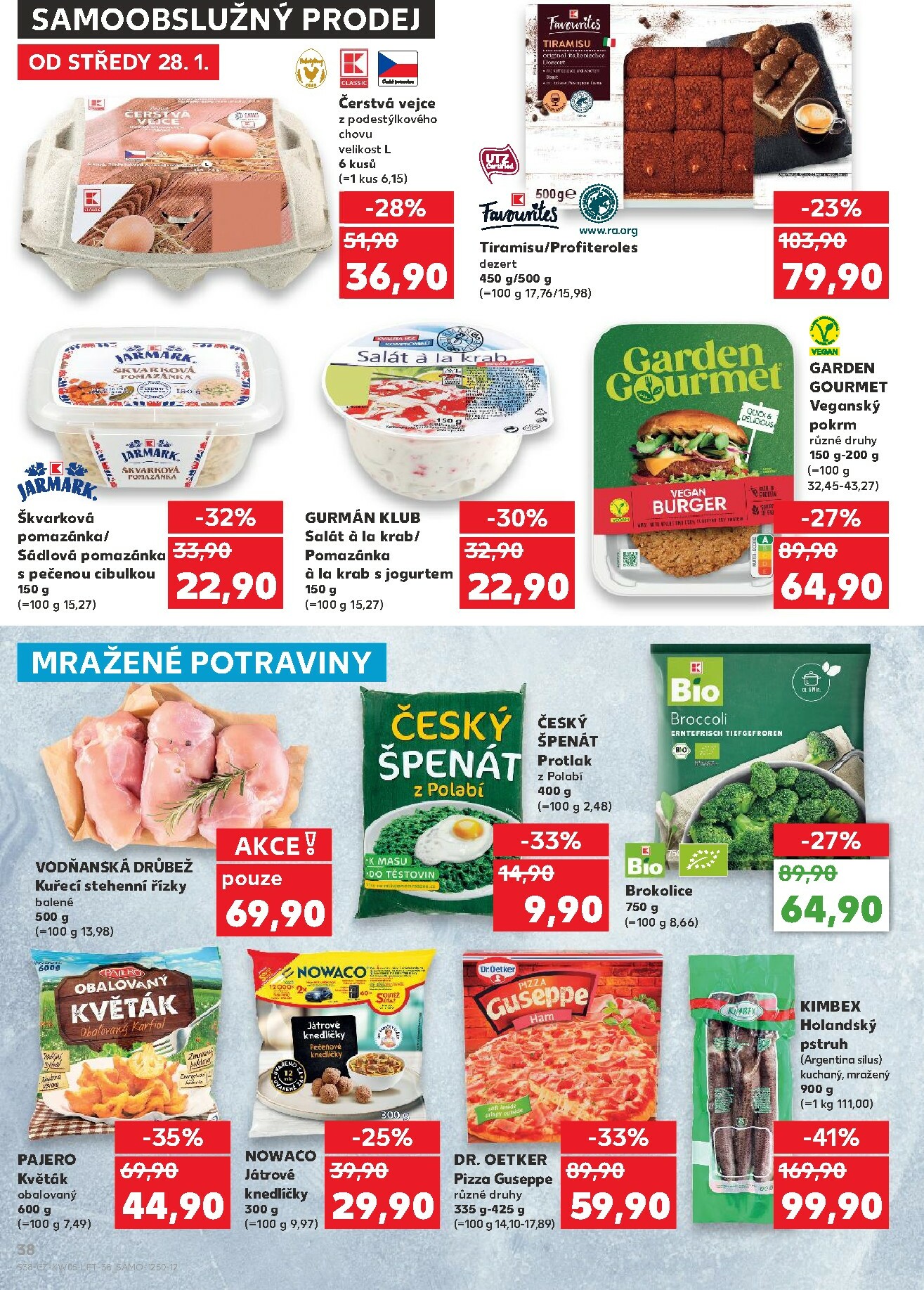kaufland - Kaufland - Praha 4 leták platný od 28.01. do 03.02. - page: 38