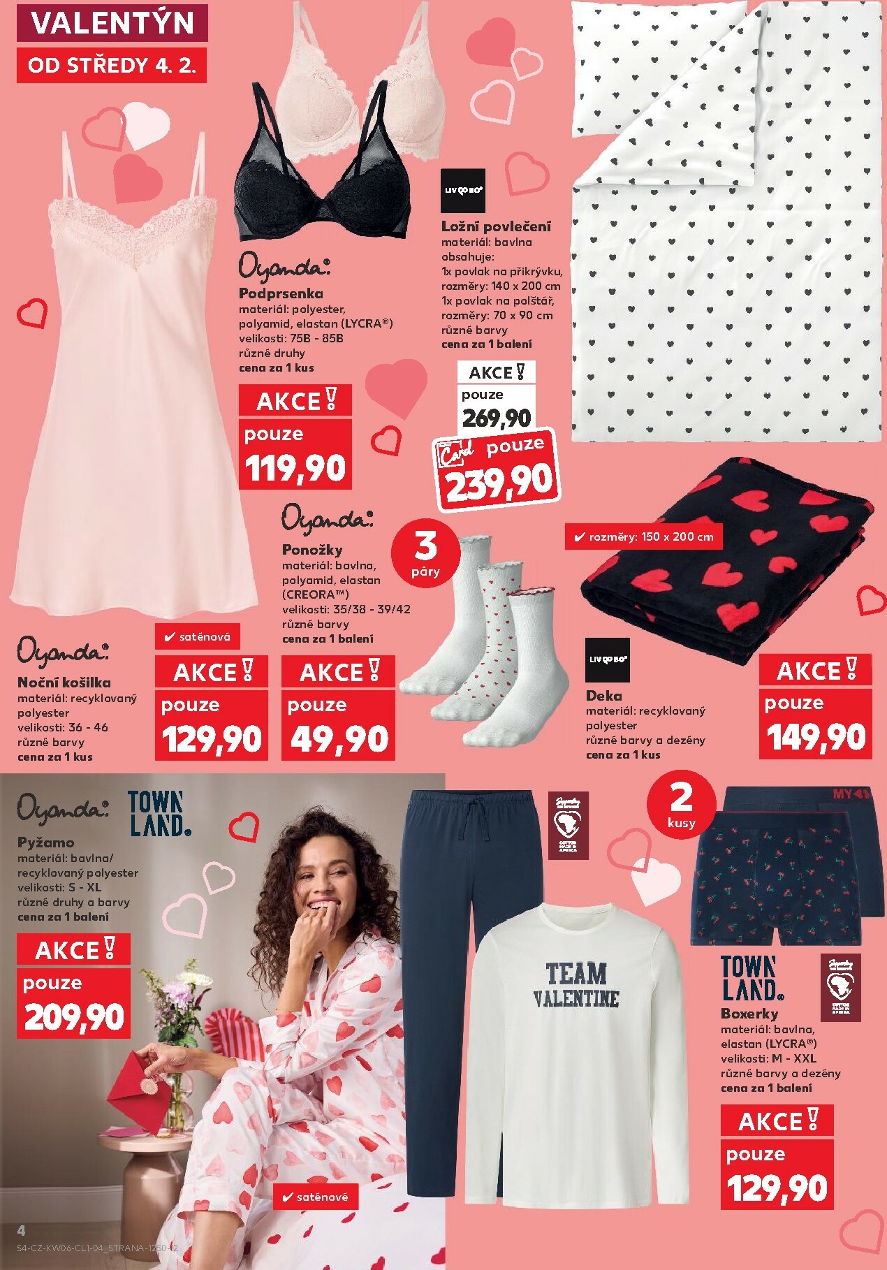 kaufland - Kaufland - Valentýn leták platný od středy 04.02.2026 do úterý 10.02.2026 - page: 4