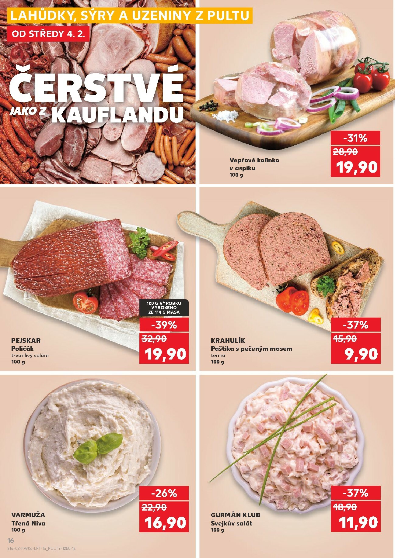 kaufland - Kaufland - Kolín leták platný od středy 04.02.2026 do úterý 10.02.2026 - page: 16