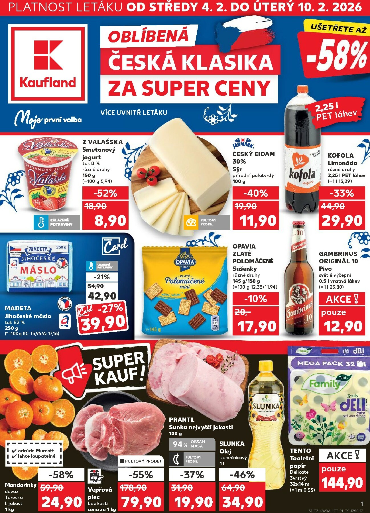 kaufland - Kaufland - Kolín leták platný od středy 04.02.2026 do úterý 10.02.2026