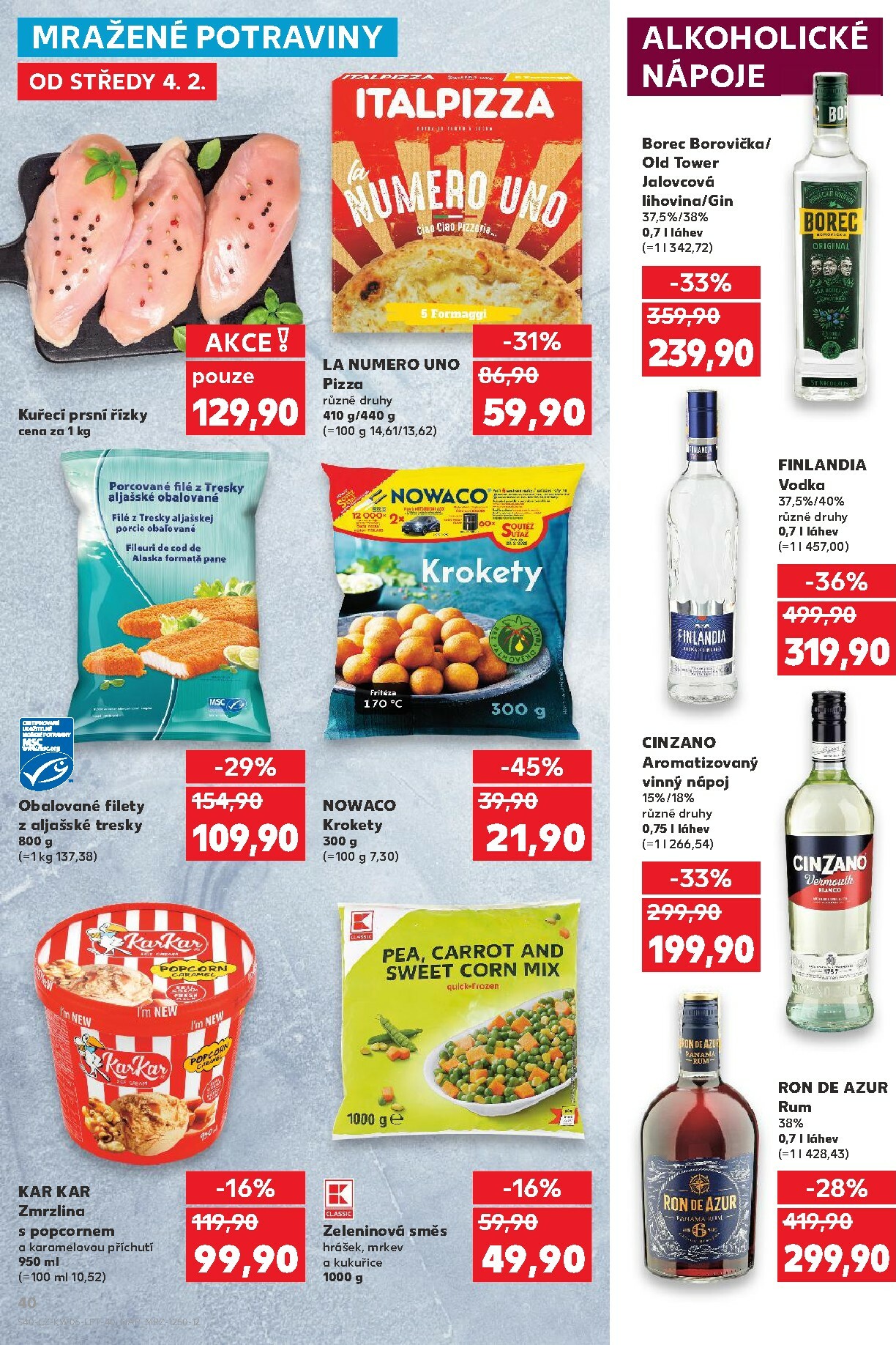 kaufland - Kaufland - Kolín leták platný od středy 04.02.2026 do úterý 10.02.2026 - page: 40