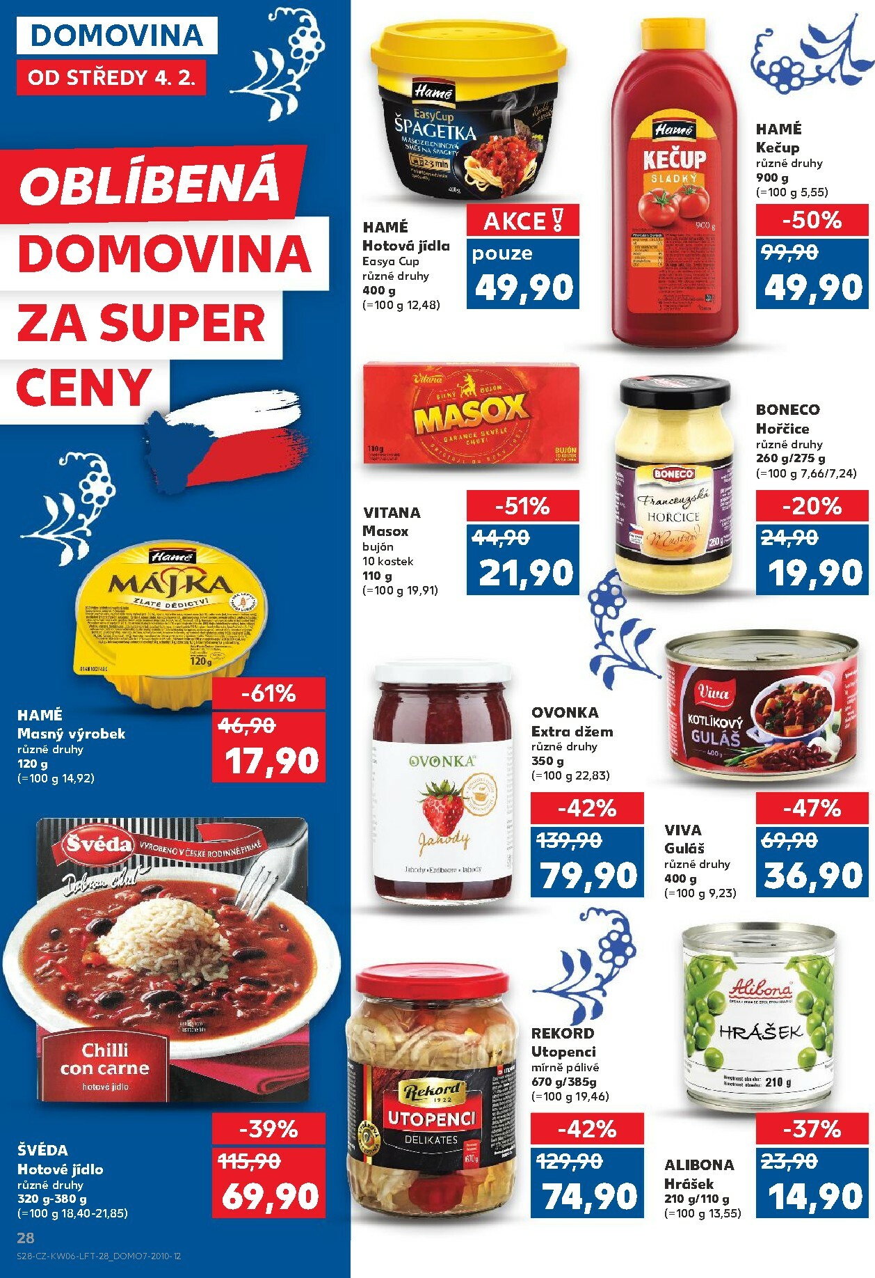 kaufland - Kaufland - Brno leták platný od středy 04.02.2026 do úterý 10.02.2026 - page: 28