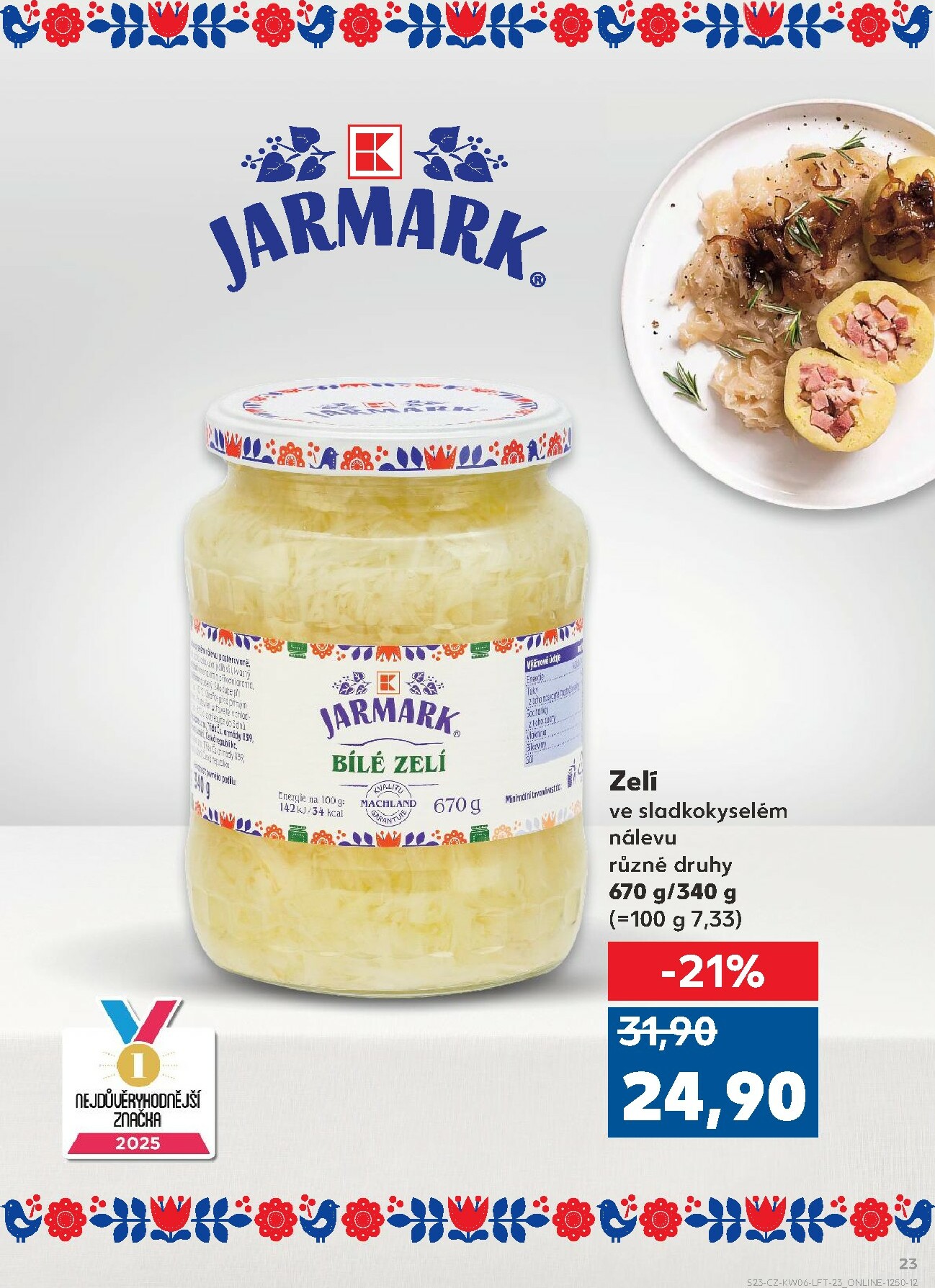 kaufland - Kaufland - Brno leták platný od středy 04.02.2026 do úterý 10.02.2026 - page: 23