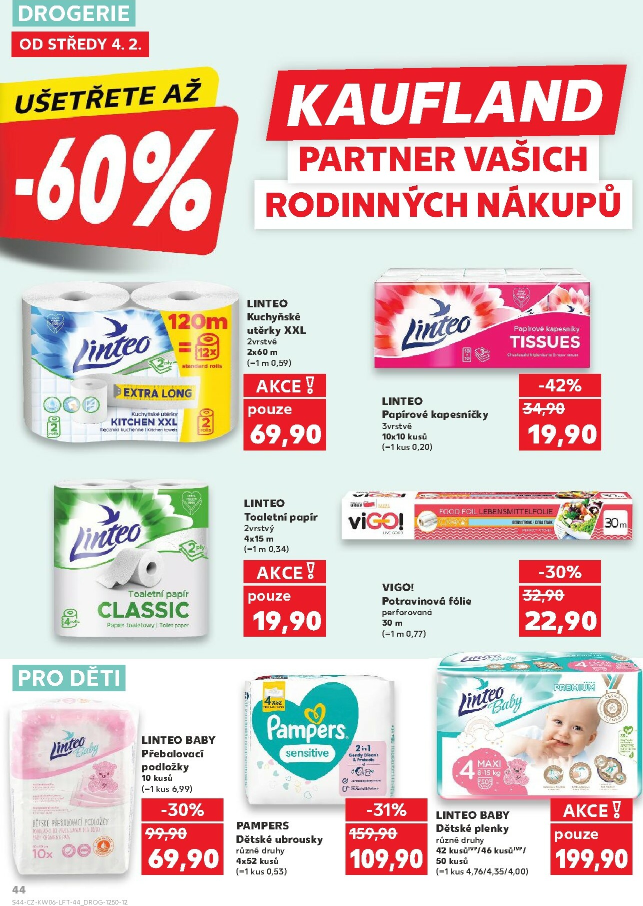 kaufland - Kaufland - Brno leták platný od středy 04.02.2026 do úterý 10.02.2026 - page: 44