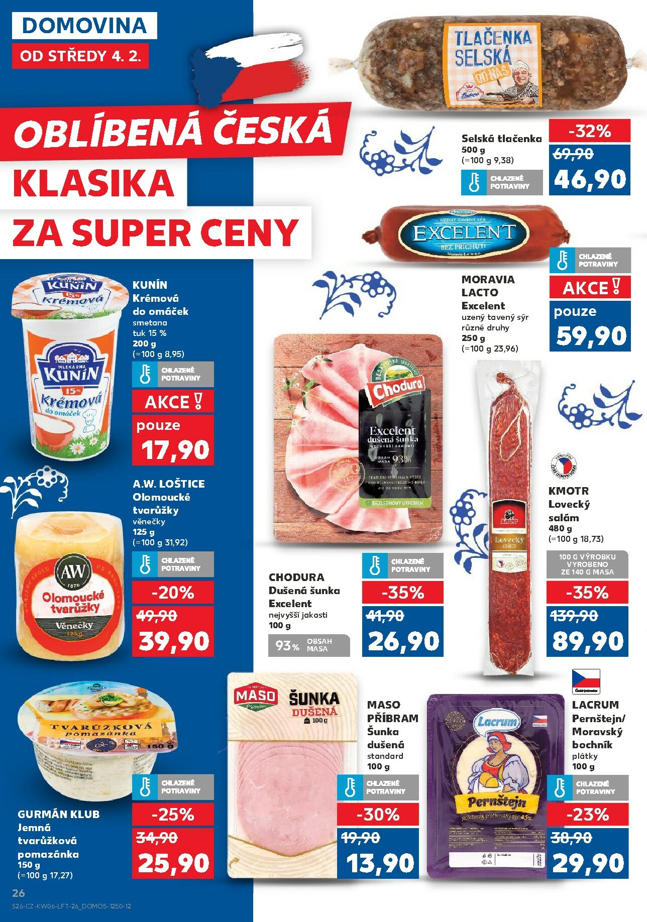 kaufland - Kaufland - Brno leták platný od středy 04.02.2026 do úterý 10.02.2026 - page: 26