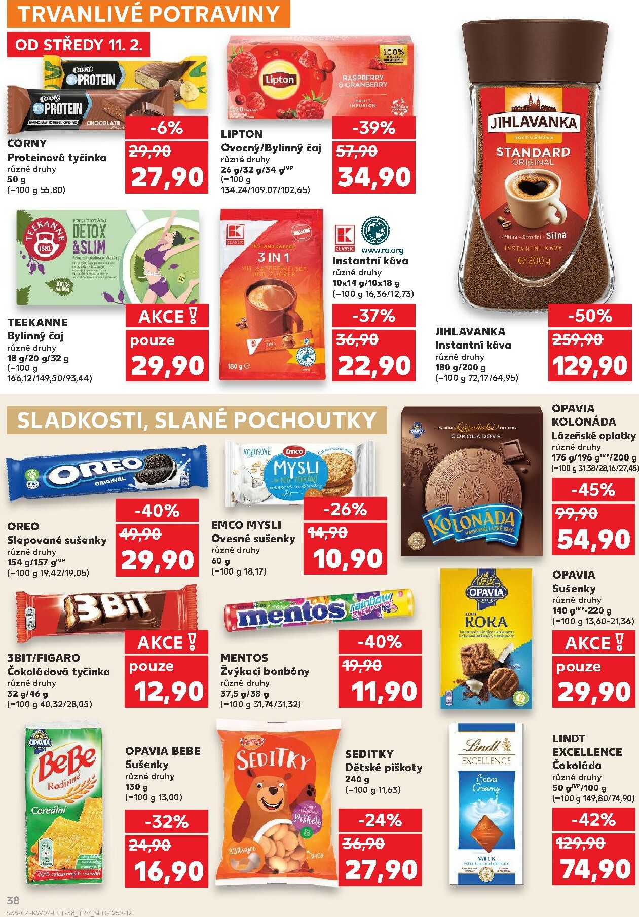 kaufland - Kaufland - Praha 4 leták platný od středy 11.02.2026 do úterý 17.02.2026 - page: 38