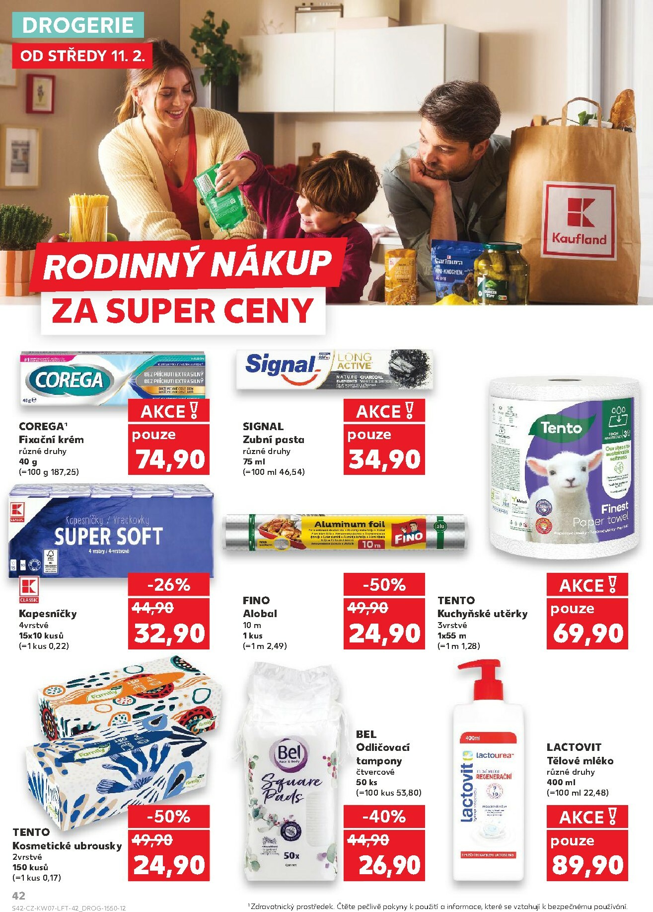 kaufland - Kaufland - Praha 4 leták platný od středy 11.02.2026 do úterý 17.02.2026 - page: 42