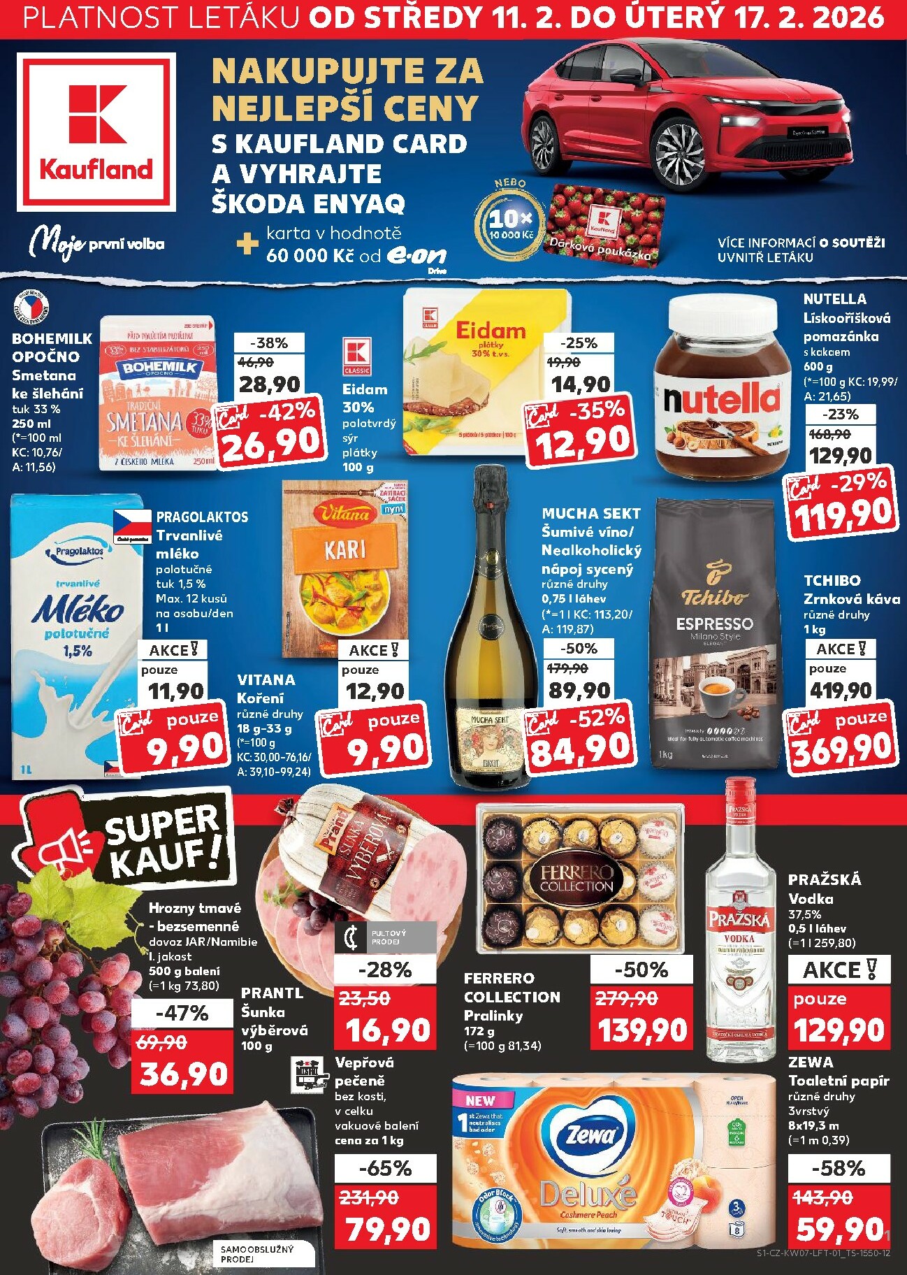 kaufland - Kaufland - Praha 4 leták platný od středy 11.02.2026 do úterý 17.02.2026