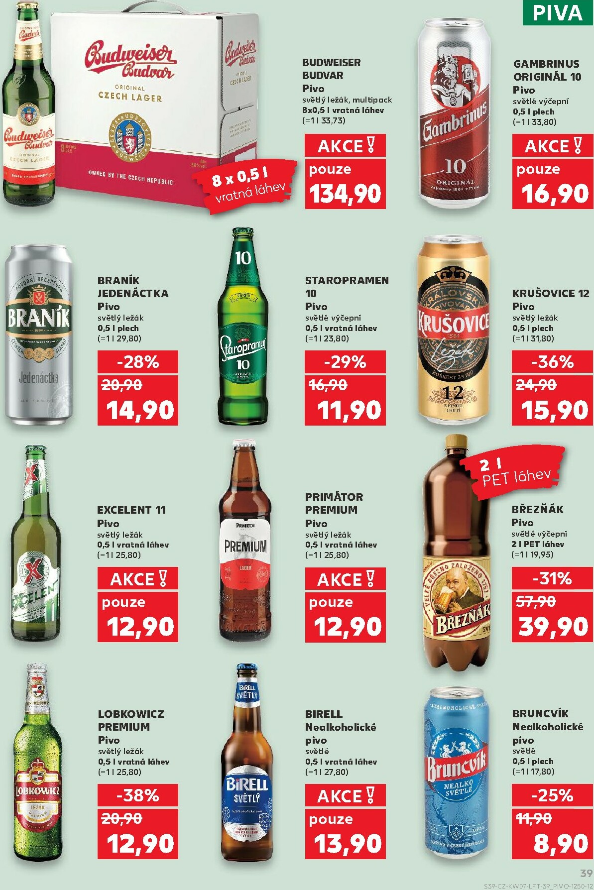 kaufland - Kaufland - Brno leták platný od středy 11.02.2026 do úterý 17.02.2026 - page: 39