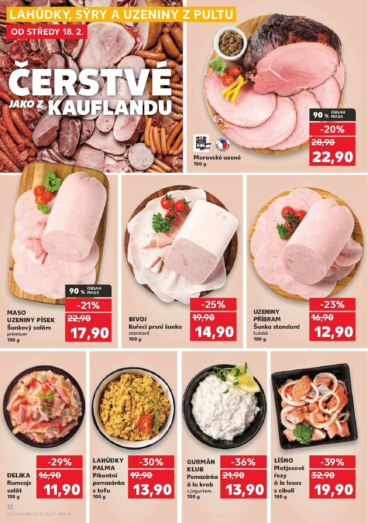 kaufland - Kaufland - Praha 4 leták platný od středy 18.02.2026 do úterý 24.02.2026 - page: 12