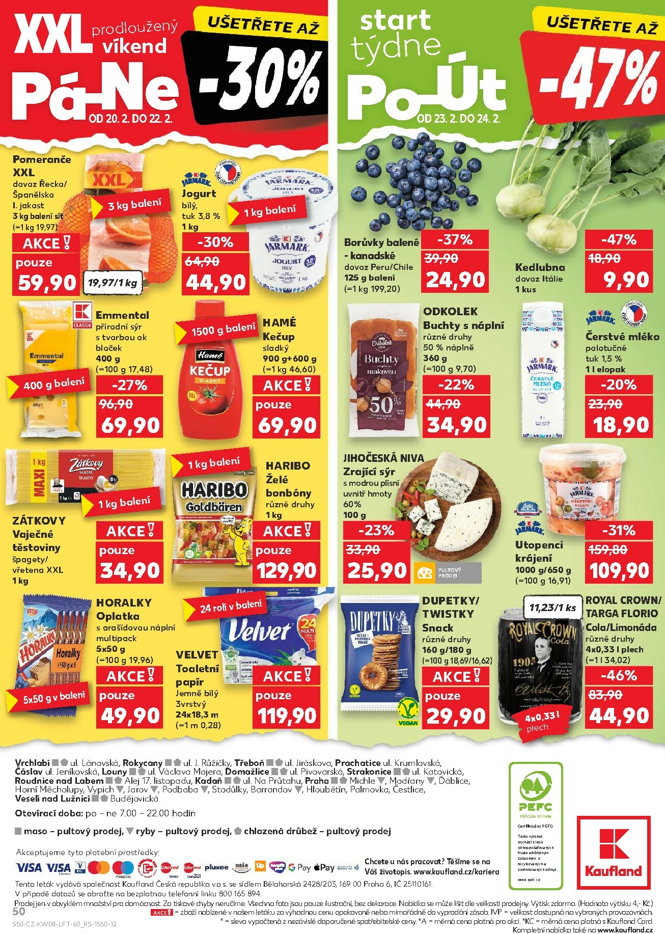 kaufland - Kaufland - Praha 4 leták platný od středy 18.02.2026 do úterý 24.02.2026 - page: 50