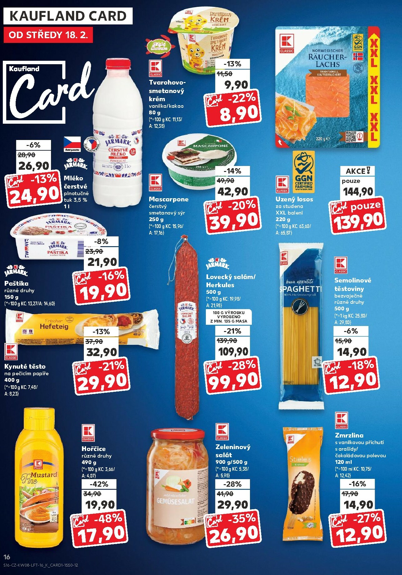 kaufland - Kaufland - Praha 4 leták platný od středy 18.02.2026 do úterý 24.02.2026 - page: 16