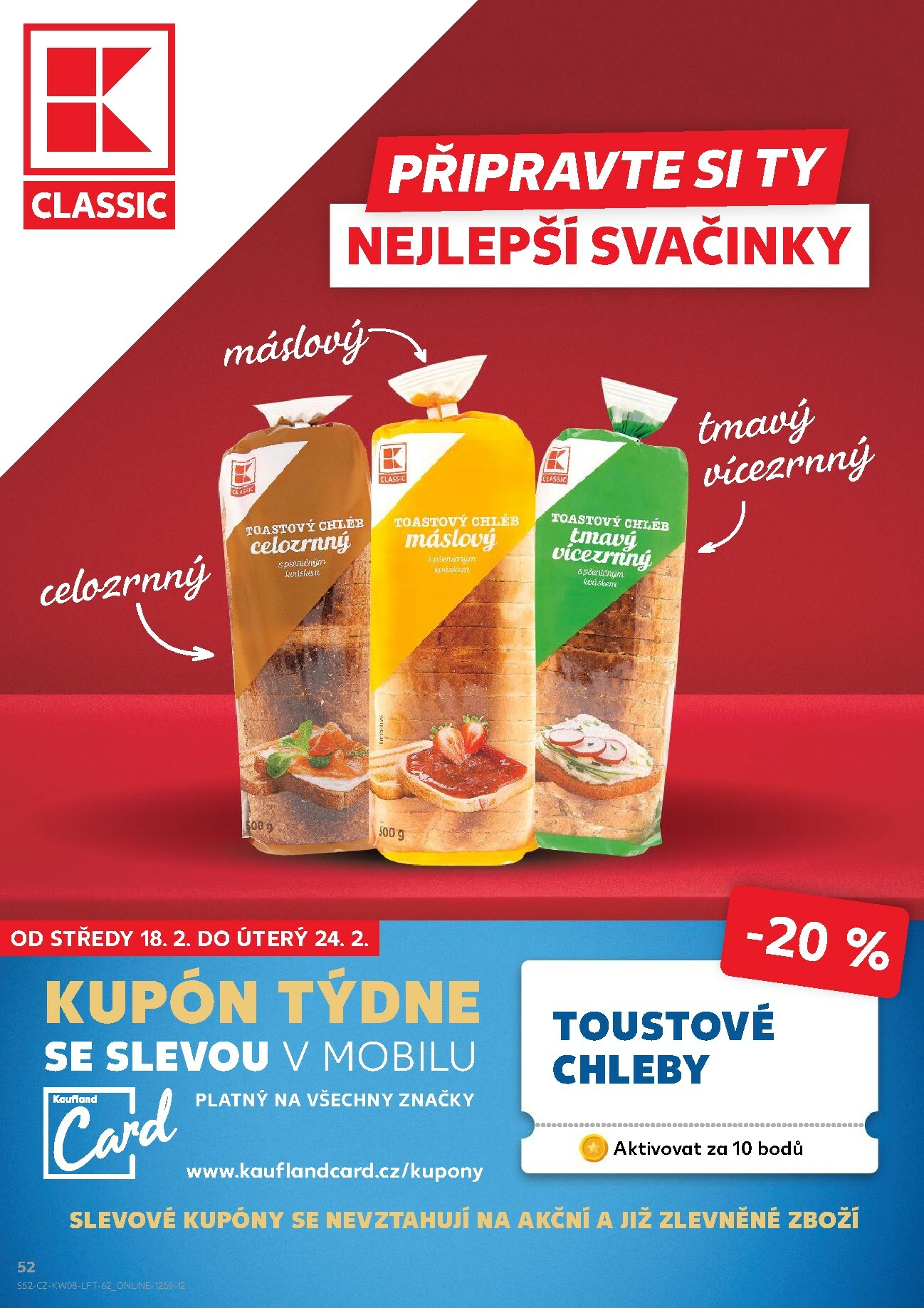 kaufland - Kaufland - Praha 4 leták platný od středy 18.02.2026 do úterý 24.02.2026 - page: 52