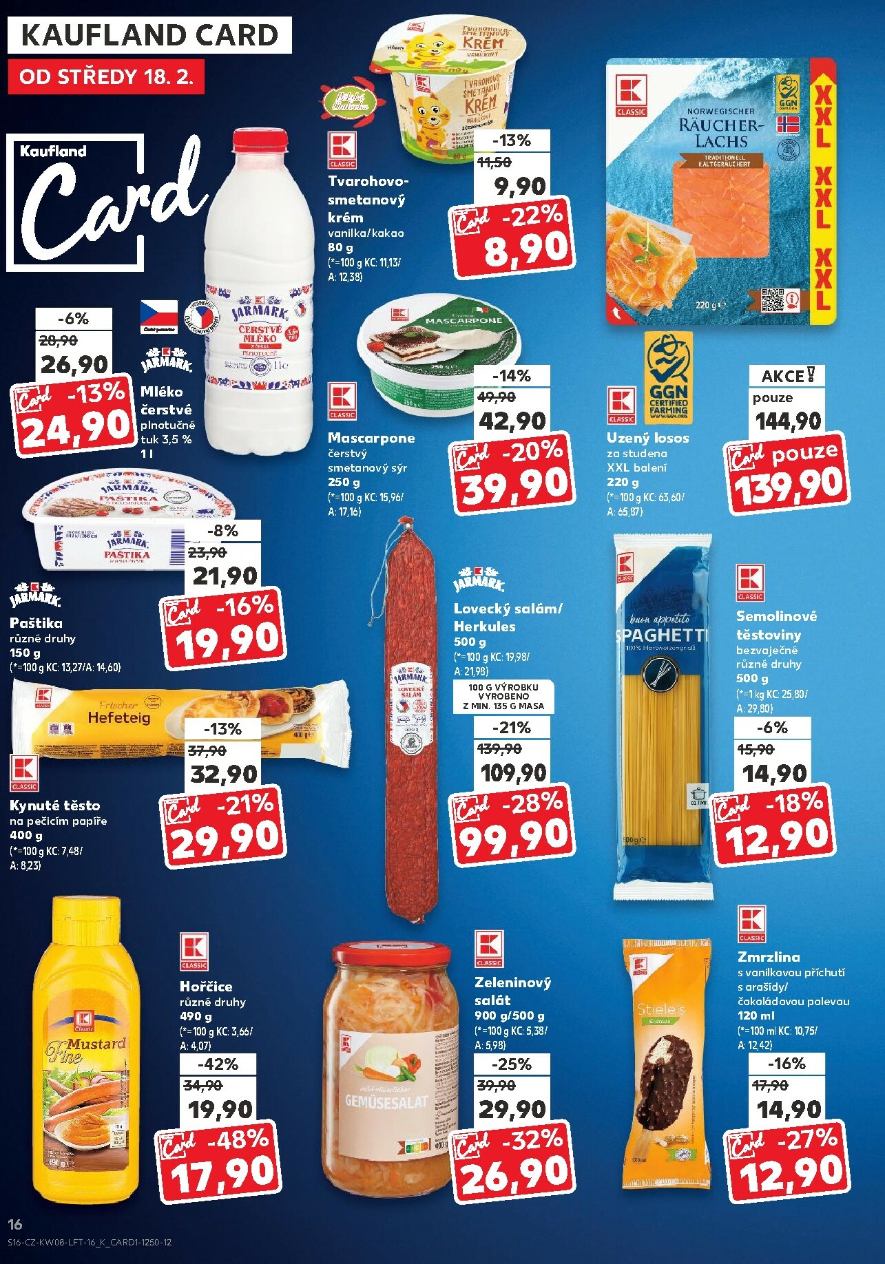 kaufland - Kaufland - Kolín leták platný od středy 18.02.2026 do úterý 24.02.2026 - page: 16