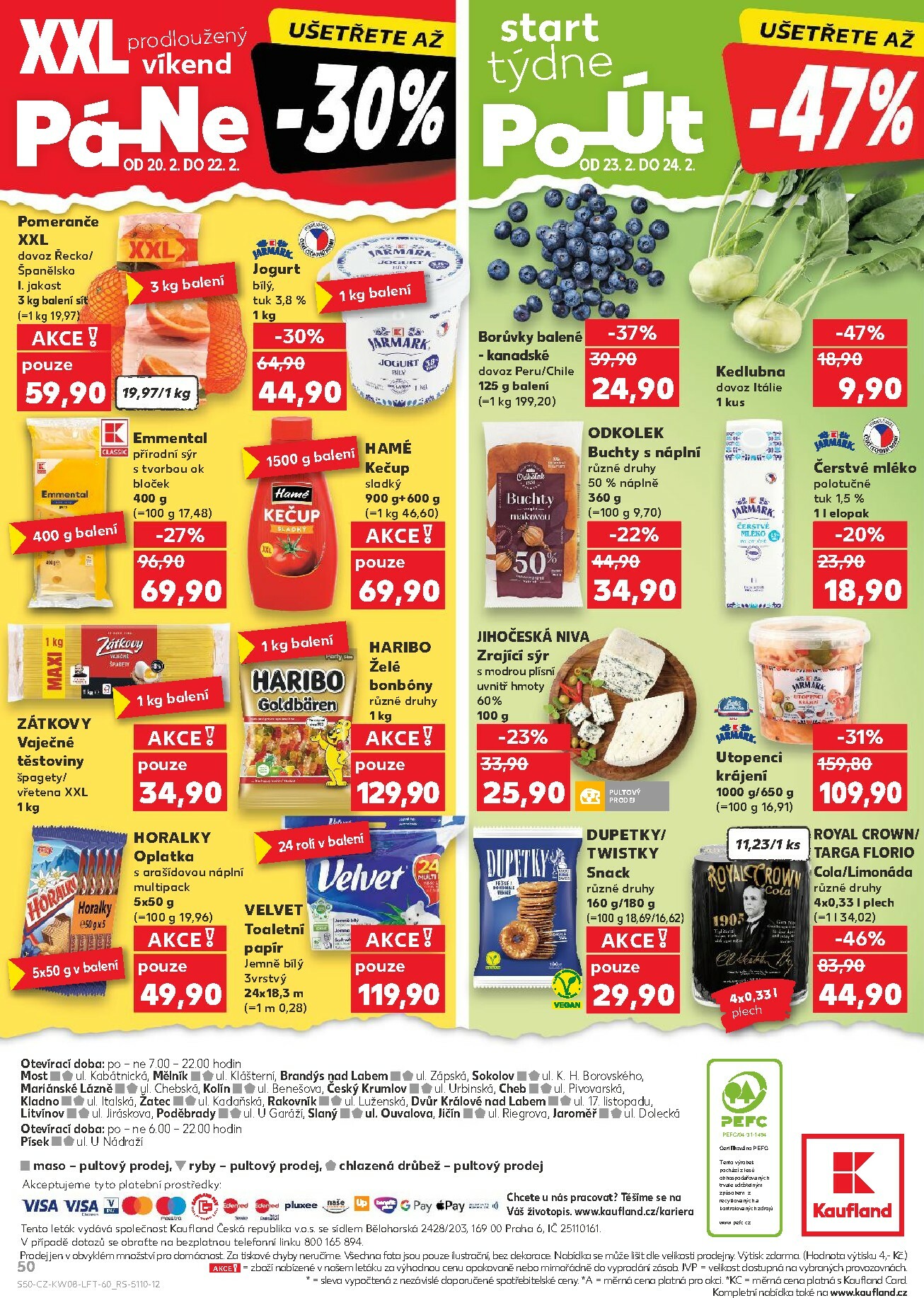 kaufland - Kaufland - Kolín leták platný od středy 18.02.2026 do úterý 24.02.2026 - page: 50