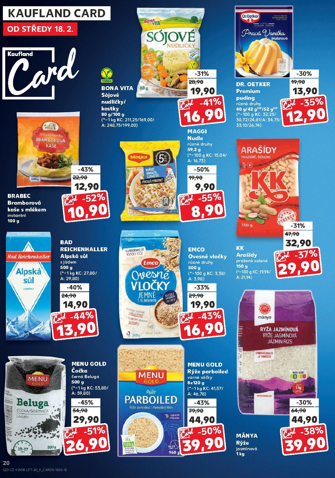 kaufland - Kaufland - Kolín leták platný od středy 18.02.2026 do úterý 24.02.2026 - page: 20
