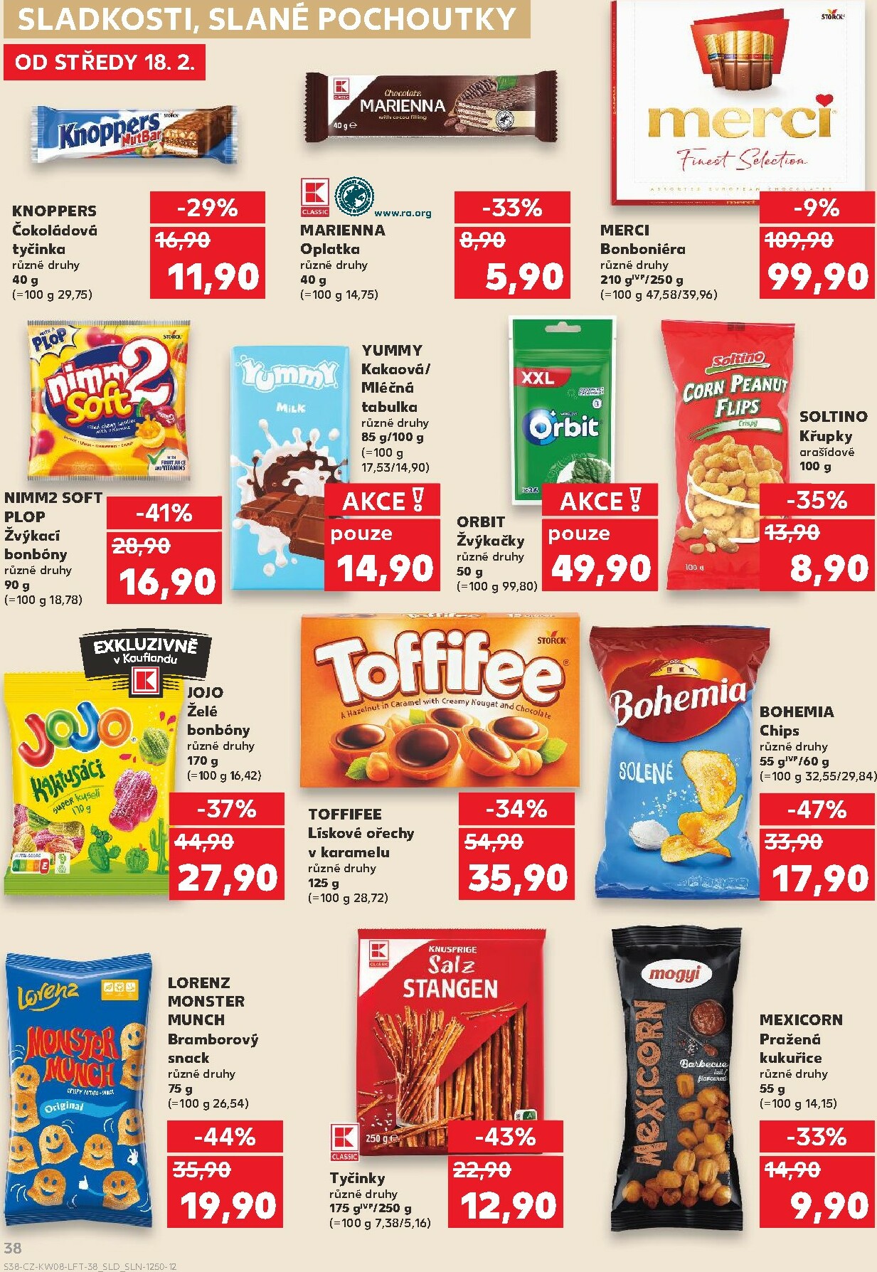 kaufland - Kaufland - Ostrava leták platný od středy 18.02.2026 do úterý 24.02.2026 - page: 38