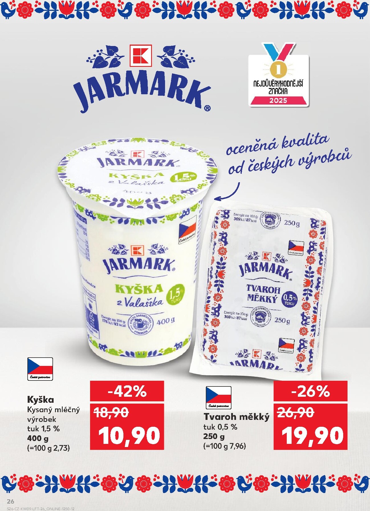 kaufland - Kaufland - Ostrava leták platný od středy 25.02.2026 do úterý 03.03.2026 - page: 26