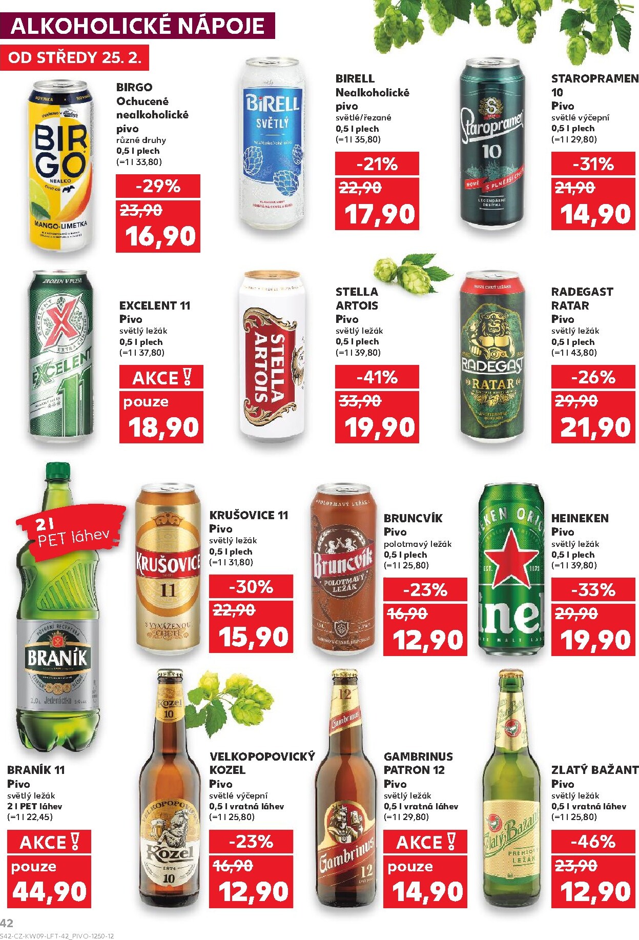 kaufland - Kaufland - Brno leták platný od středy 25.02.2026 do úterý 03.03.2026 - page: 42