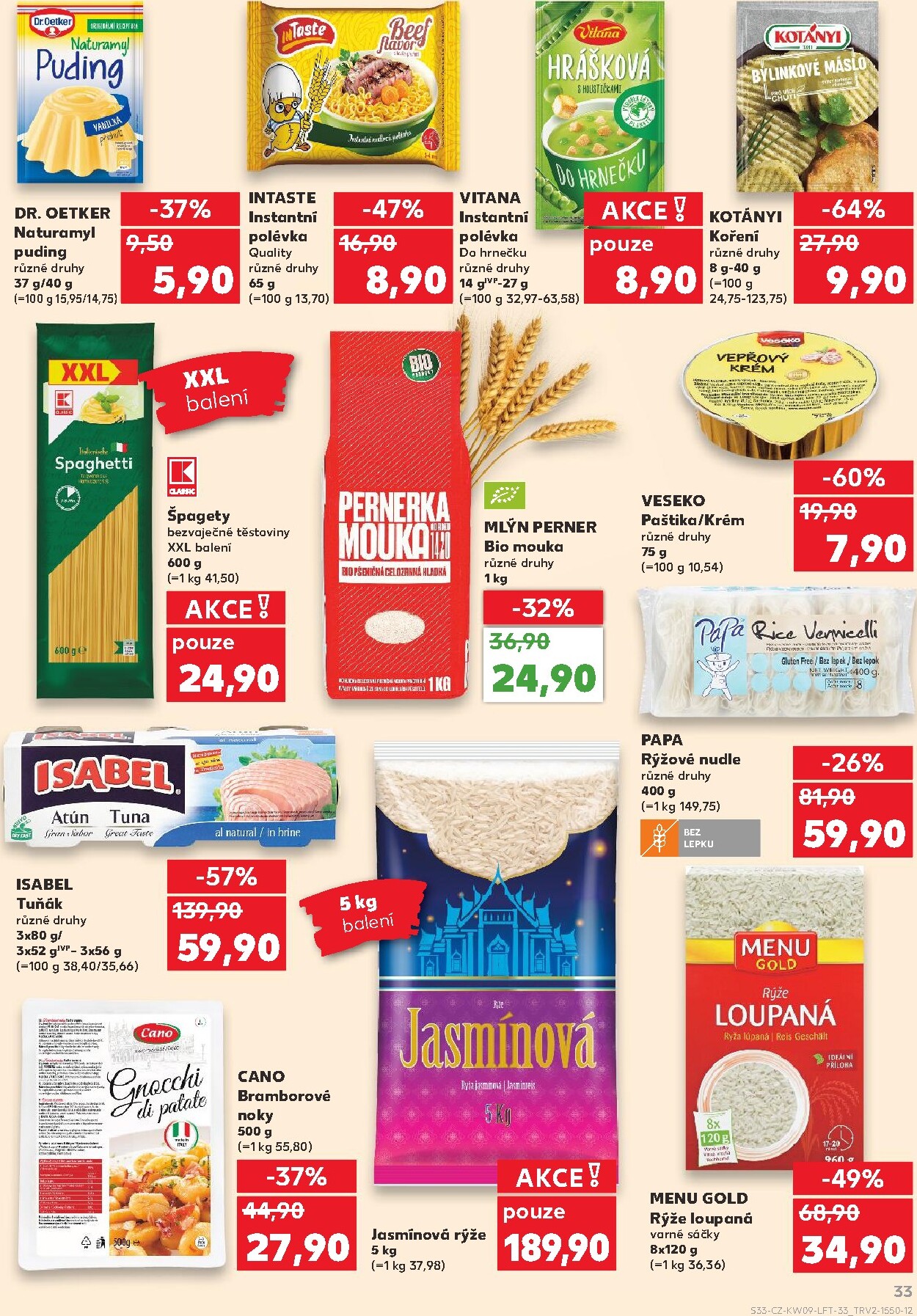 kaufland - Kaufland - Praha 4 leták platný od středy 25.02.2026 do úterý 03.03.2026 - page: 33