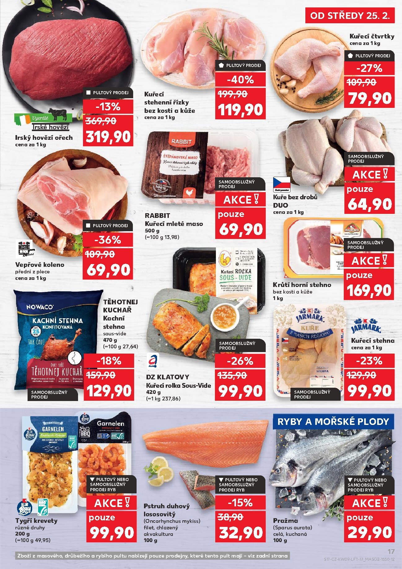 kaufland - Kaufland - Praha 4 leták platný od středy 25.02.2026 do úterý 03.03.2026 - page: 17