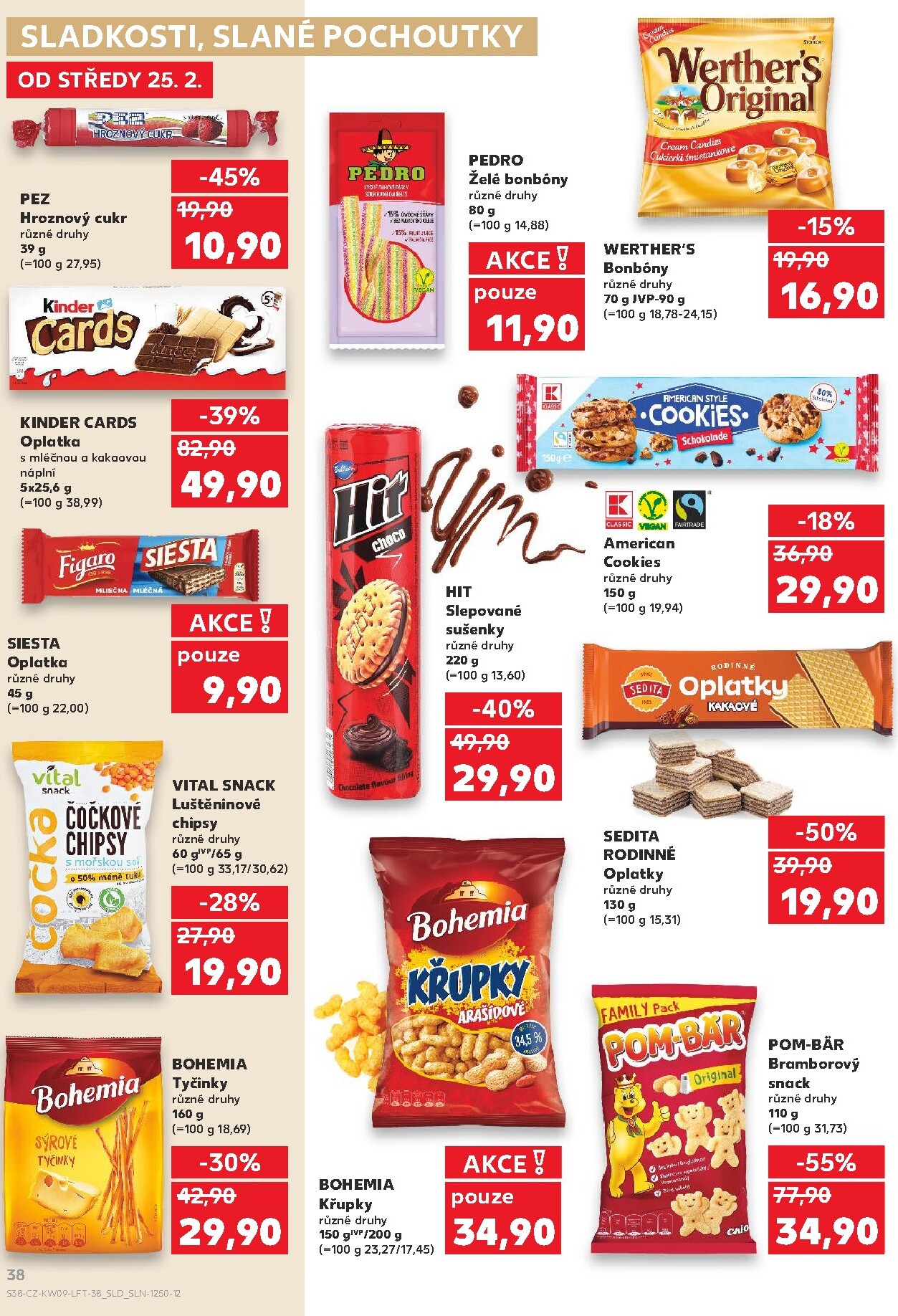 kaufland - Kaufland - Praha 4 leták platný od středy 25.02.2026 do úterý 03.03.2026 - page: 38