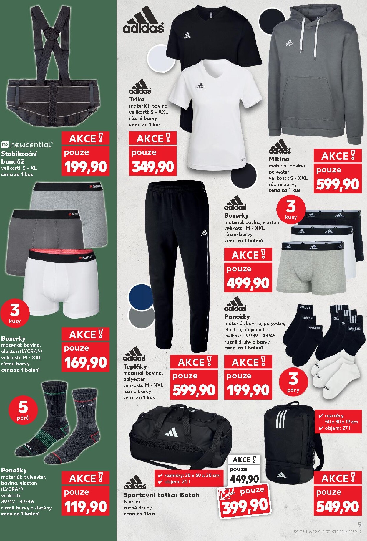 kaufland - Kaufland - Kolín - Domácnost leták platný od středy 25.02.2026 do úterý 03.03.2026 - page: 9