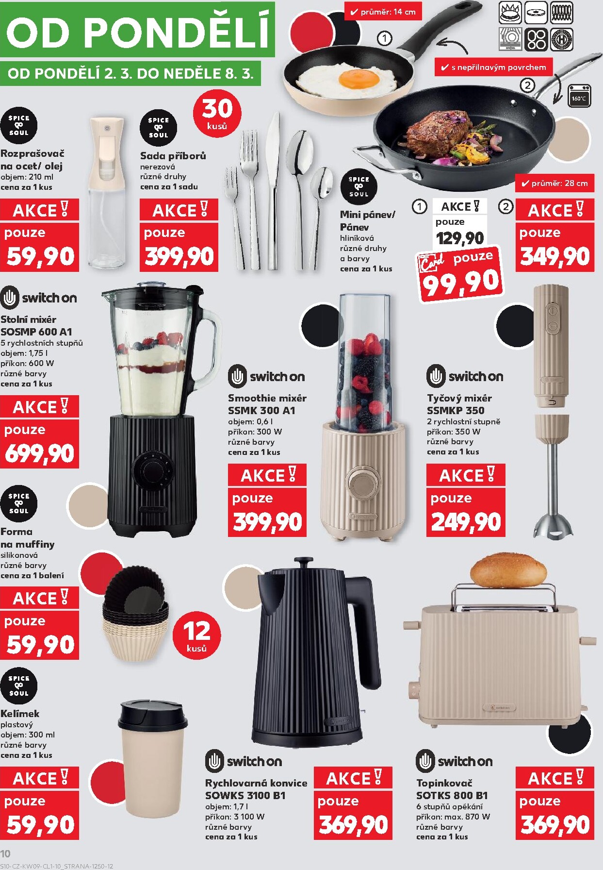 kaufland - Kaufland - Kolín - Domácnost leták platný od středy 25.02.2026 do úterý 03.03.2026 - page: 10