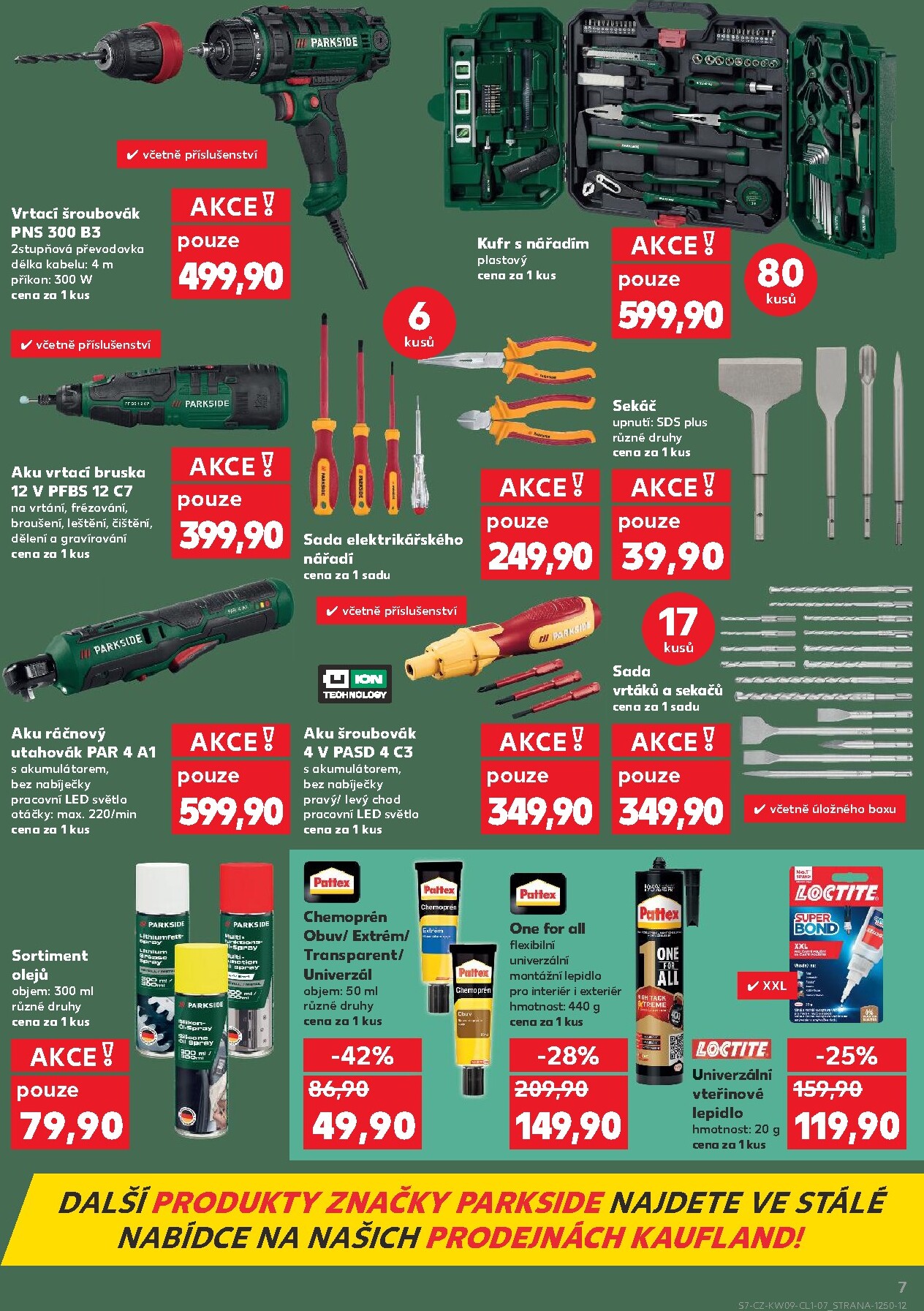 kaufland - Kaufland - Kolín - Domácnost leták platný od středy 25.02.2026 do úterý 03.03.2026 - page: 7