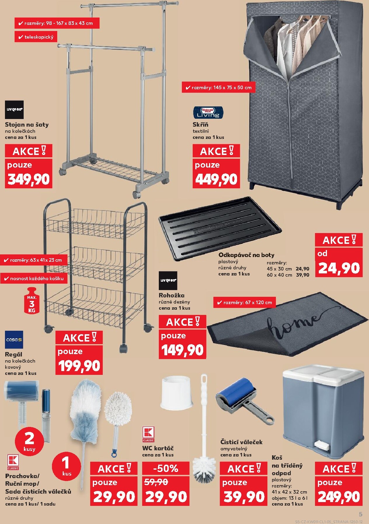 kaufland - Kaufland - Kolín - Domácnost leták platný od středy 25.02.2026 do úterý 03.03.2026 - page: 5