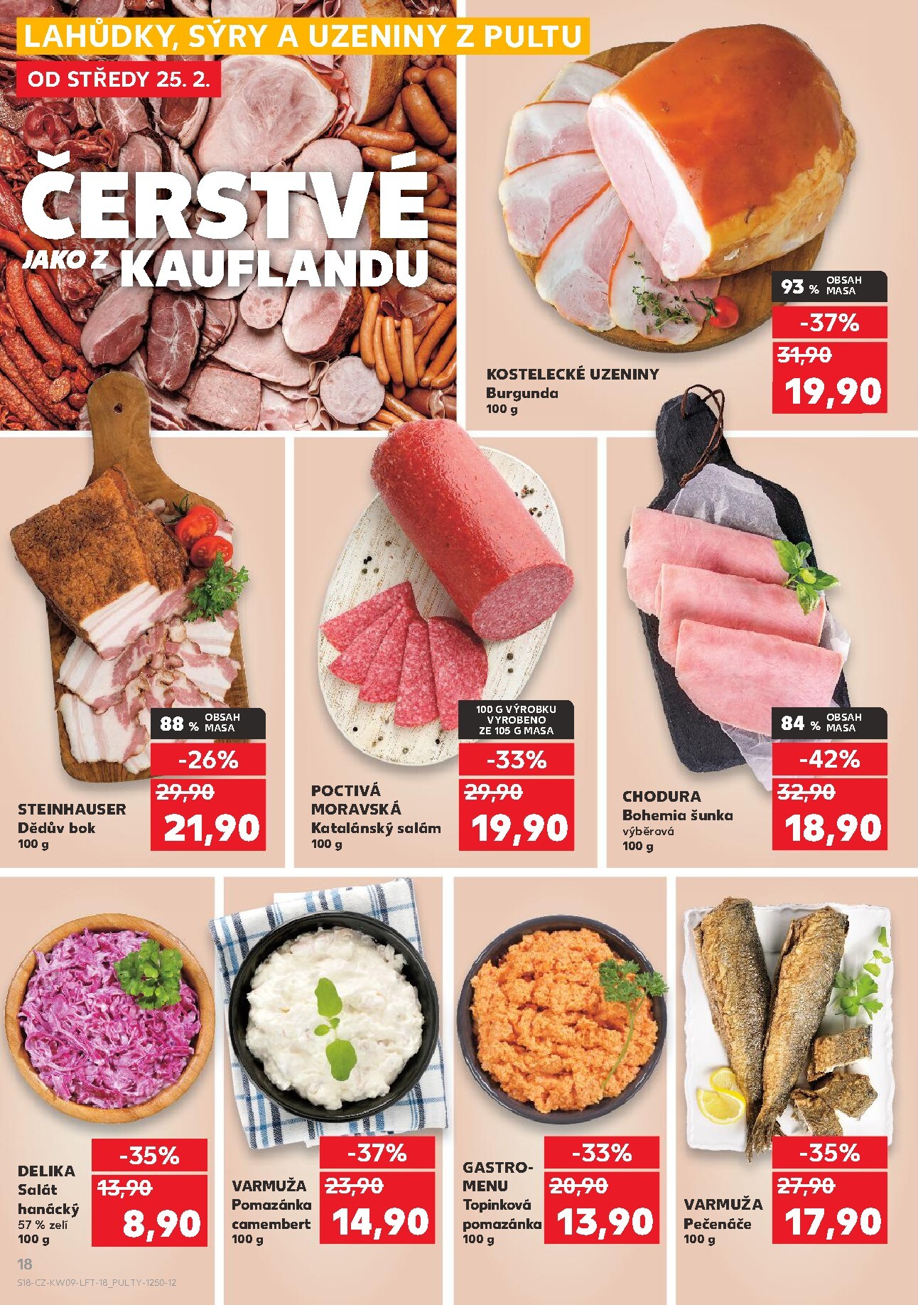 kaufland - Kaufland - Kolín leták platný od středy 25.02.2026 do úterý 03.03.2026 - page: 18