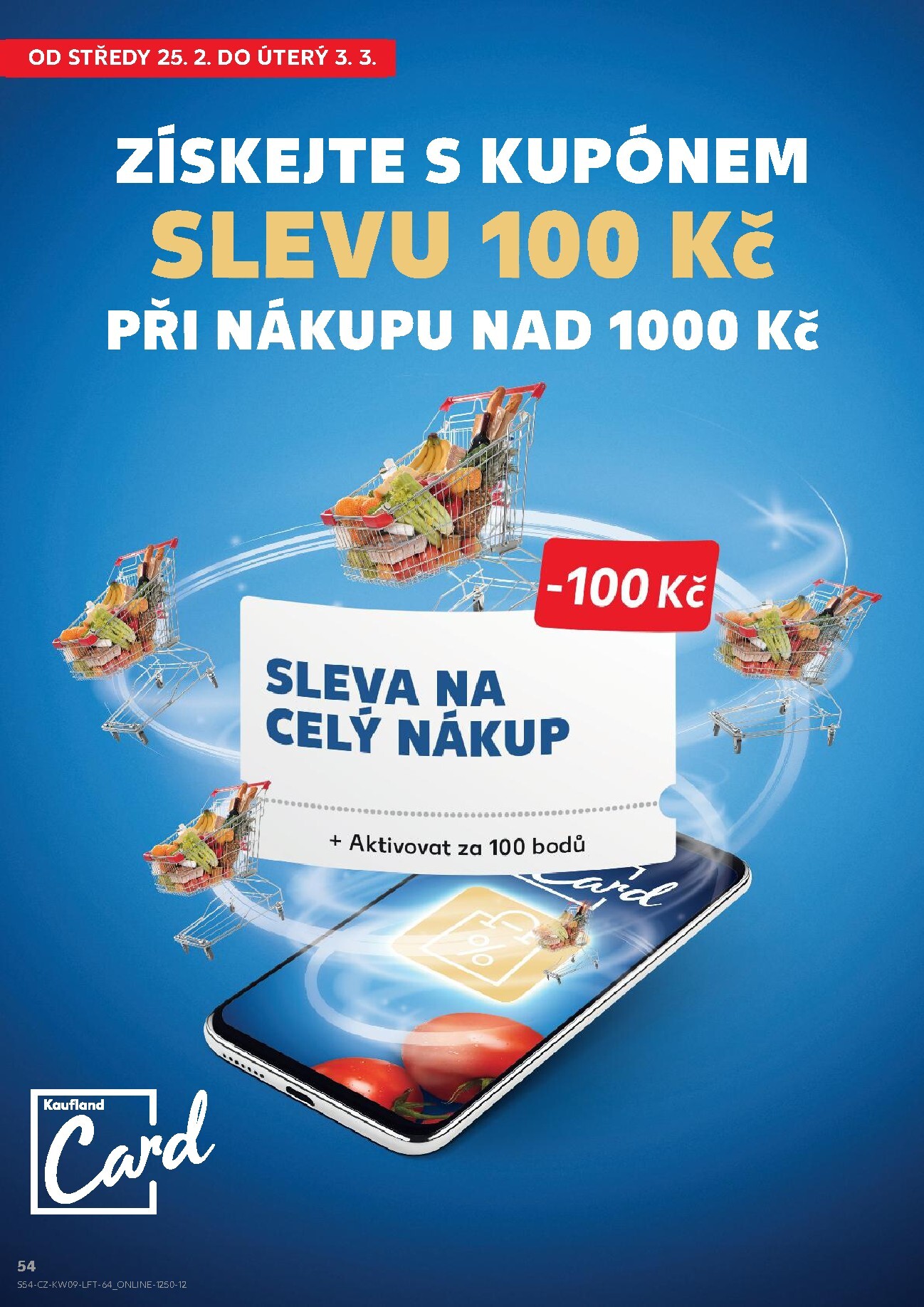 kaufland - Kaufland - Kolín leták platný od středy 25.02.2026 do úterý 03.03.2026 - page: 54