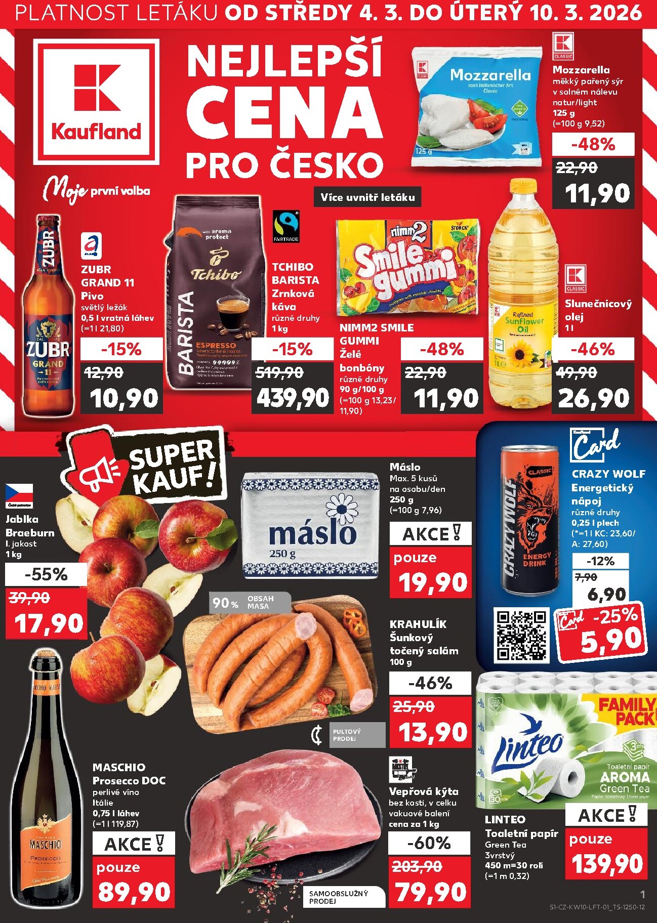 kaufland - Kaufland - Kolín leták platný od středy 04.03.2026 do úterý 10.03.2026