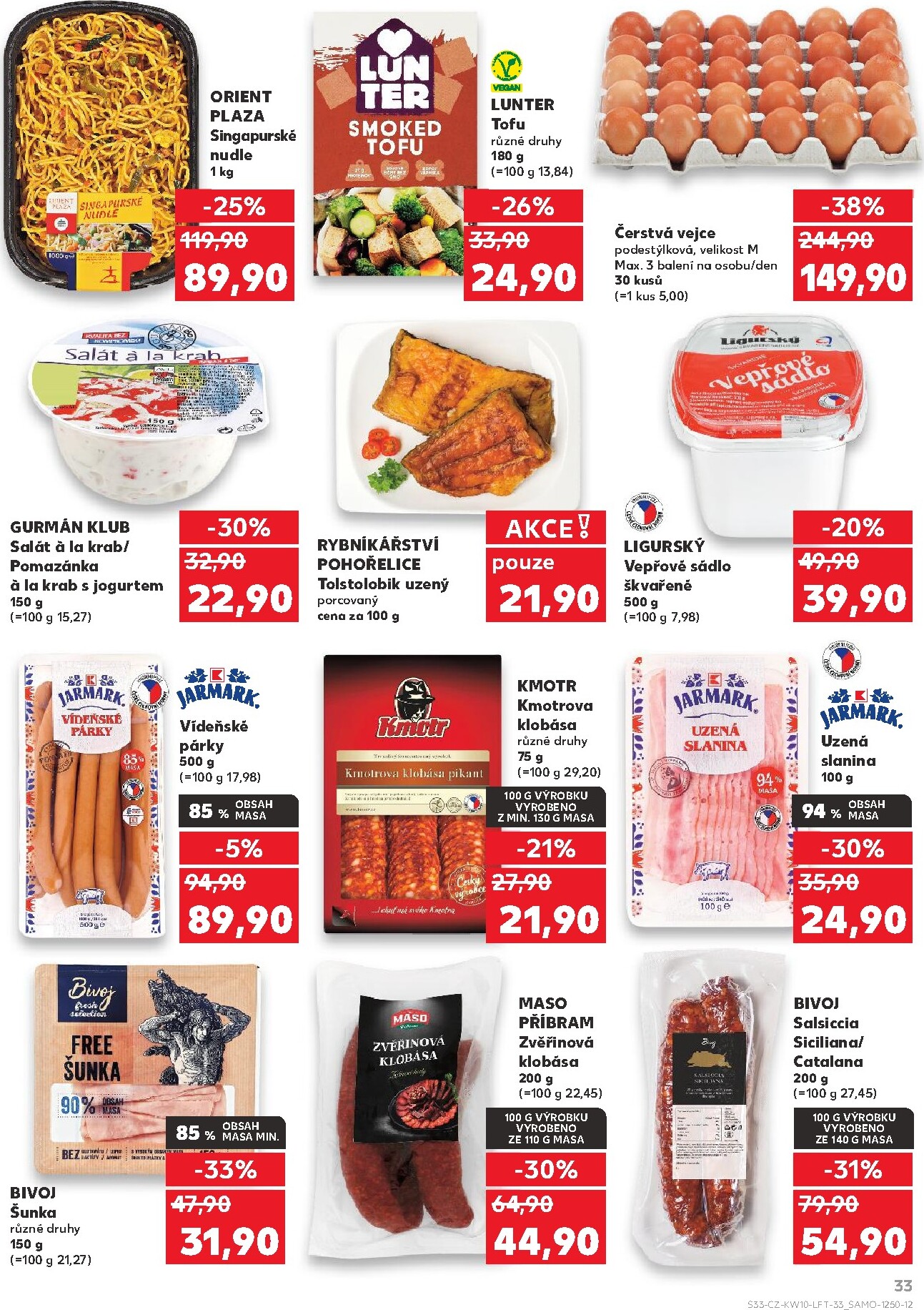 kaufland - Kaufland - Kolín leták platný od středy 04.03.2026 do úterý 10.03.2026 - page: 33