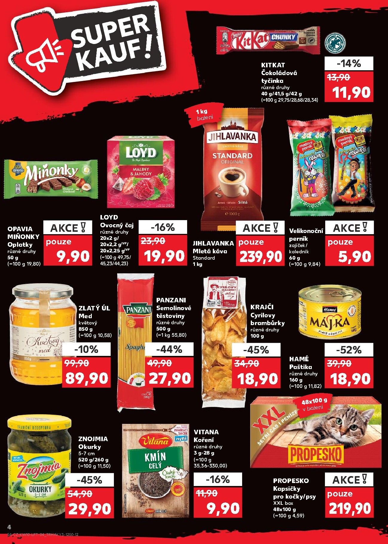 kaufland - Kaufland - Kolín leták platný od středy 04.03.2026 do úterý 10.03.2026 - page: 4