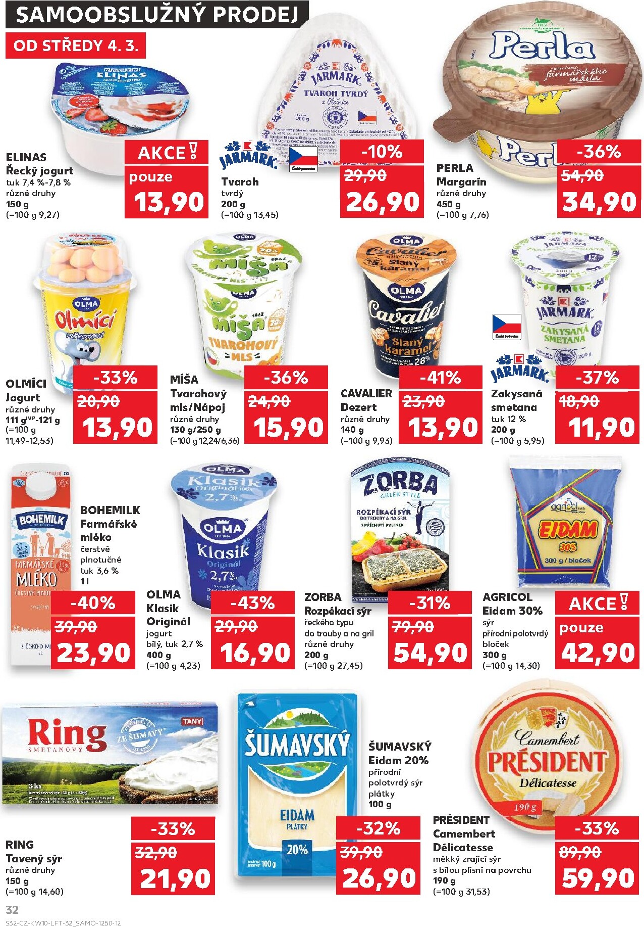 kaufland - Kaufland - Kolín leták platný od středy 04.03.2026 do úterý 10.03.2026 - page: 32